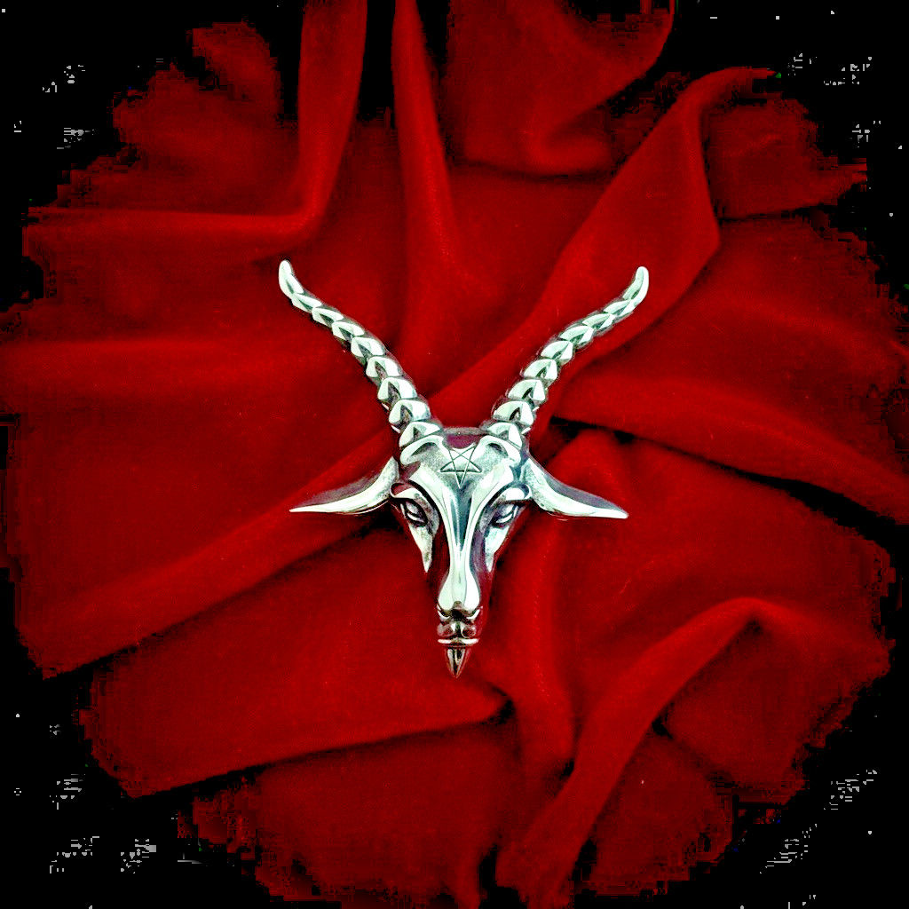 Goat of Mendes Baphomet Pendant Goth Occult Pagan Satan Witchcraft Alt