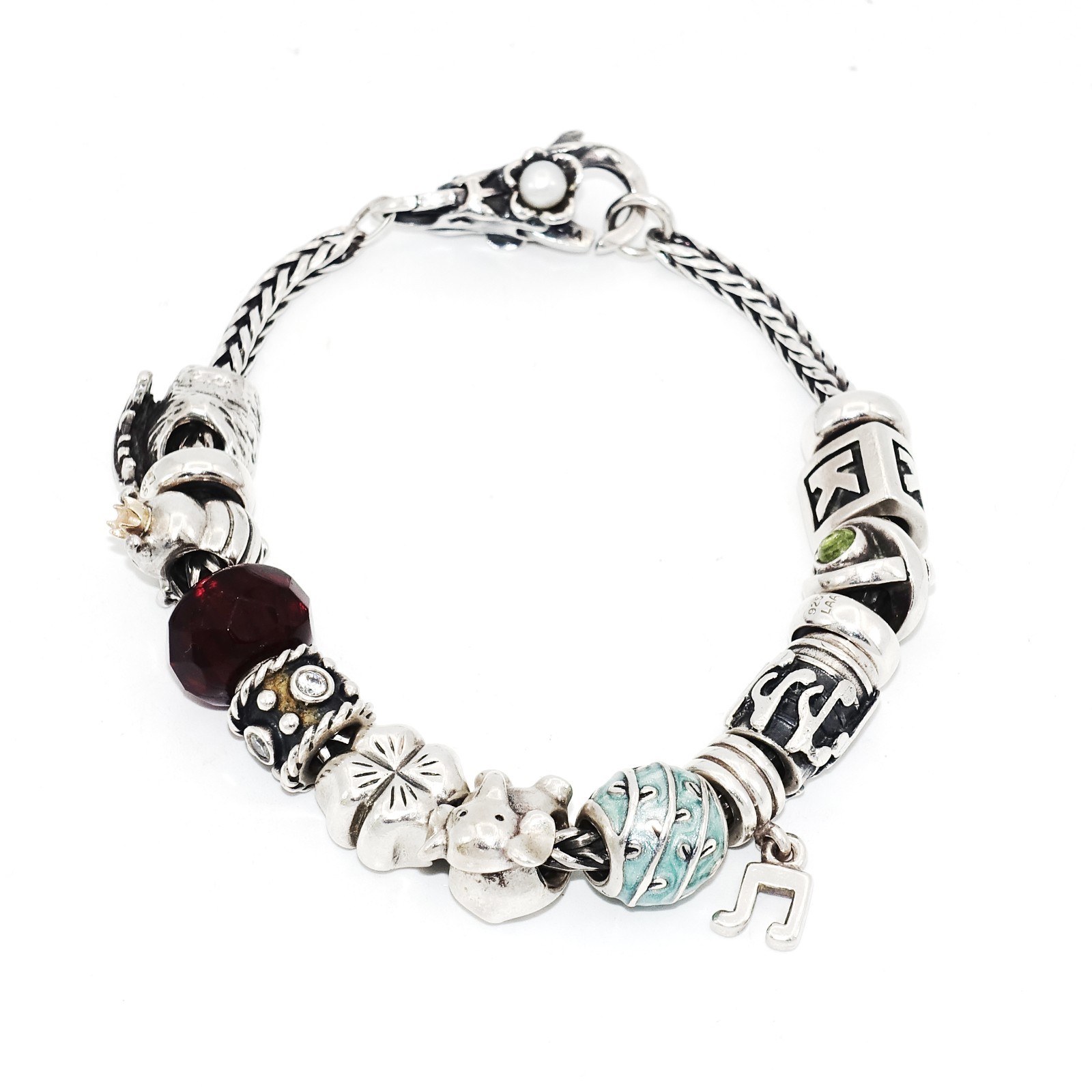 Authentic Sterling LAA 925S Trollbeads Bracelet Trollbeads – Pandora – Tadora