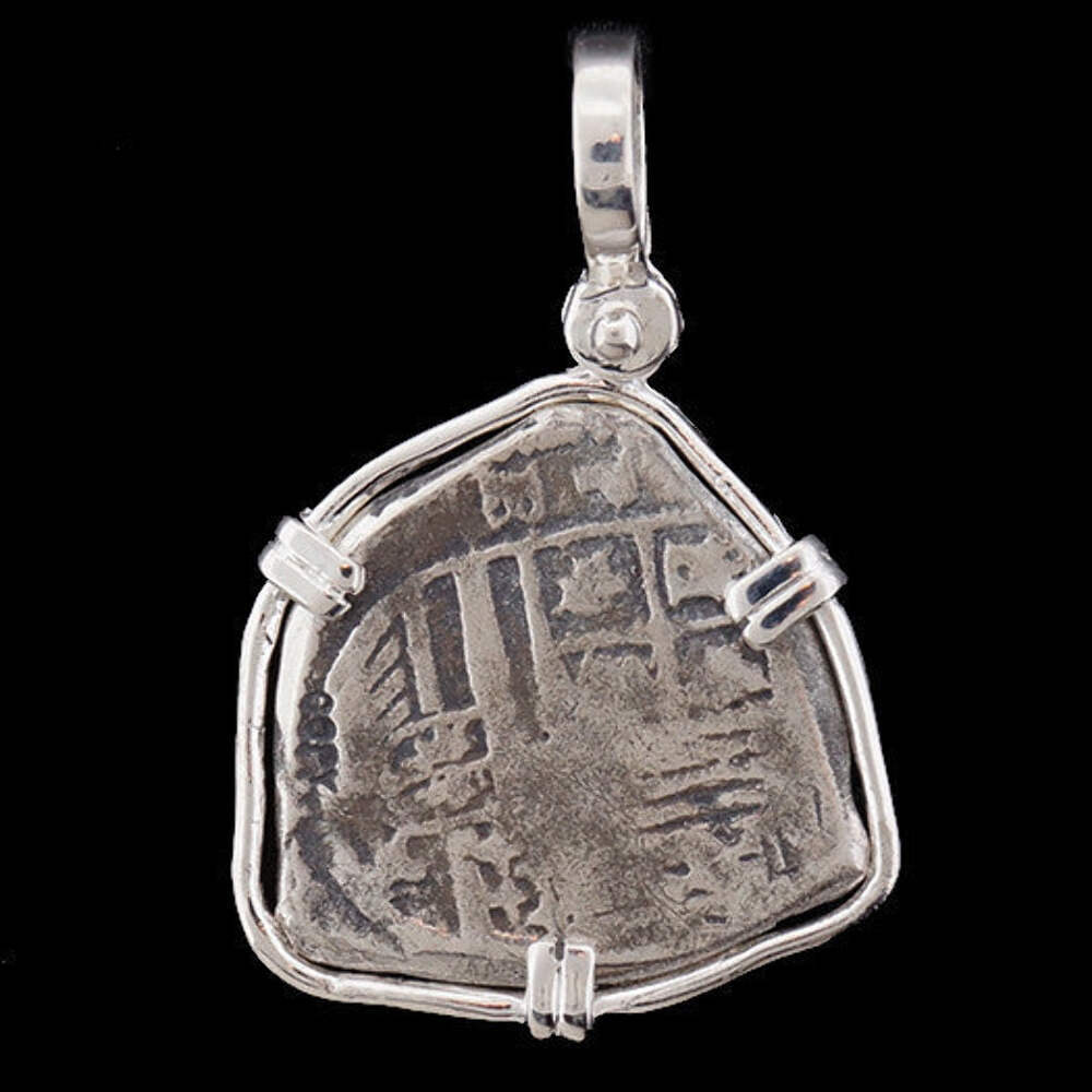 Atocha Sunken Treasure Jewelry – Tri-Shaped Silver Coin Pendant