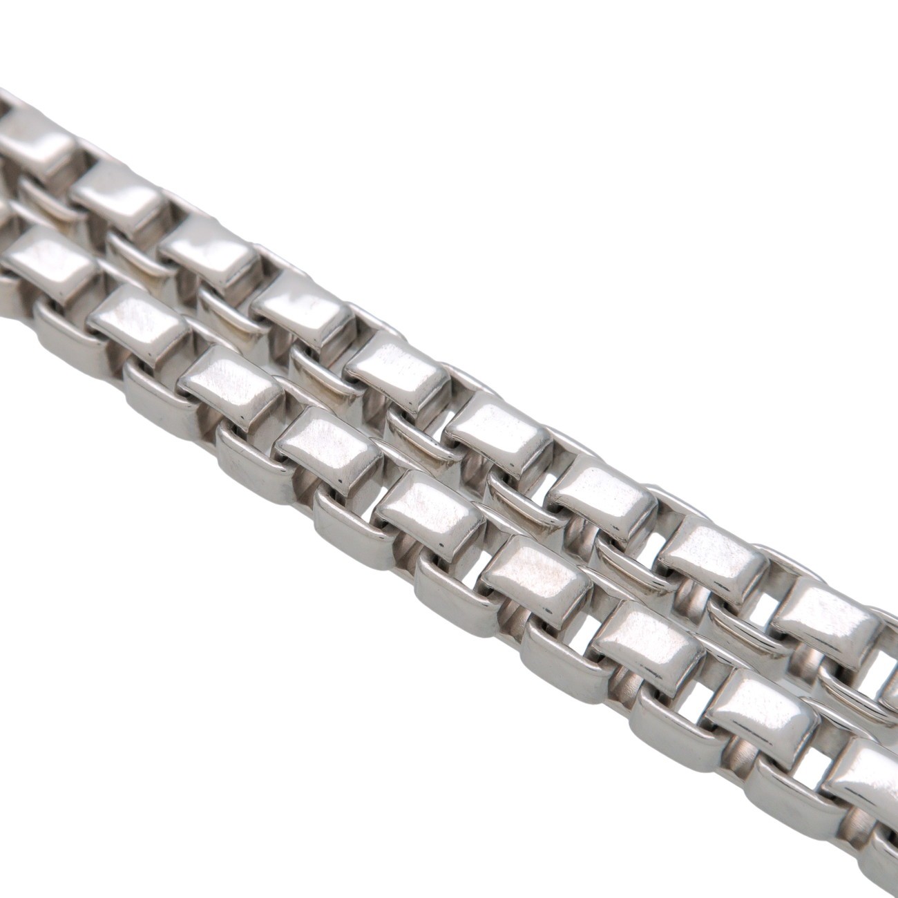 Tiffany & Co Venetian Link Bracelet SV925 Silver Authentic Used F/S