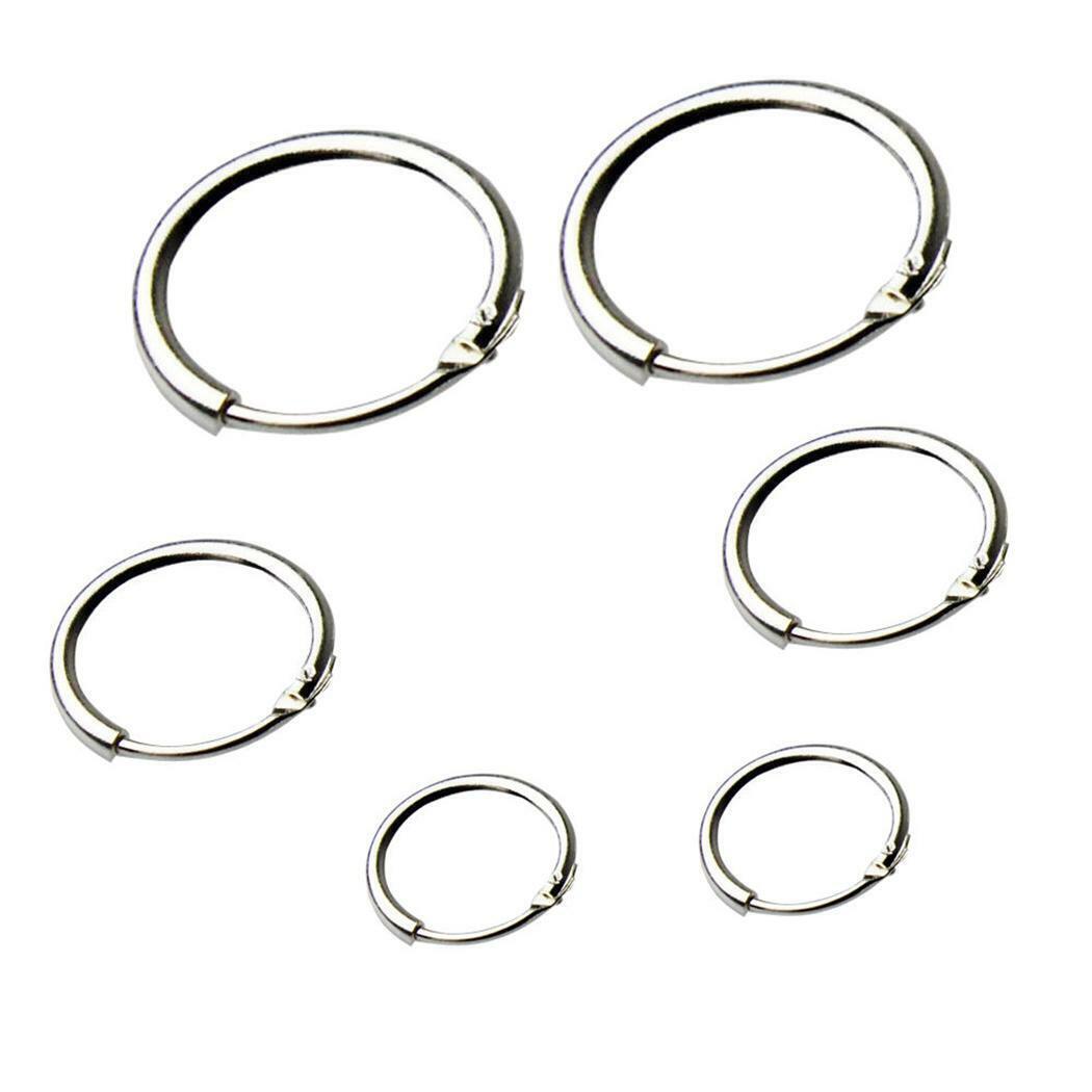 New Round Small Sleeper Hoops Earrings 3 Pairs Earrings Hoop13mm 14mm 15mm Gift-