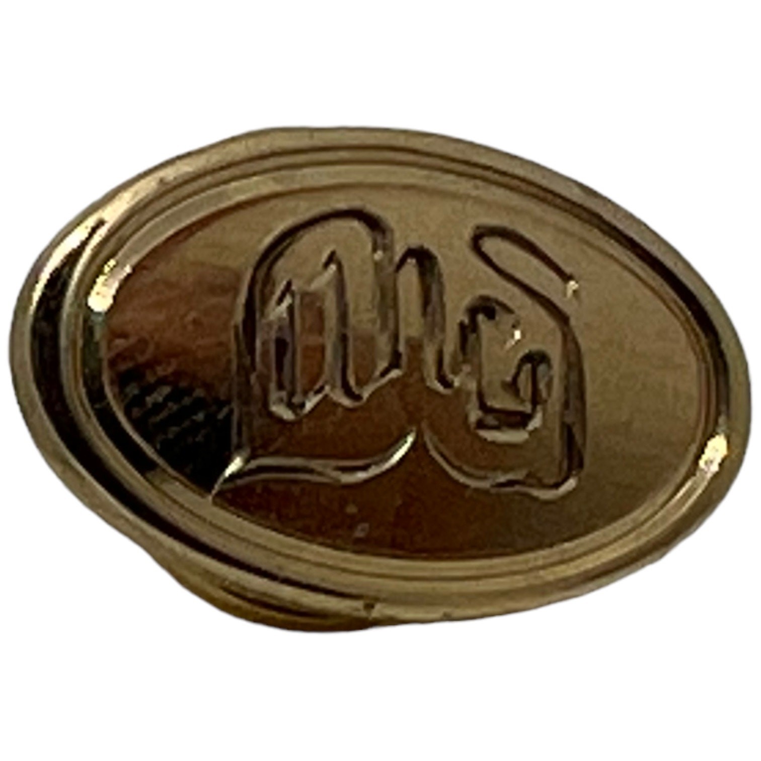 Lungs Gold Pin, Good Condition, 0.75″ x 0.25″