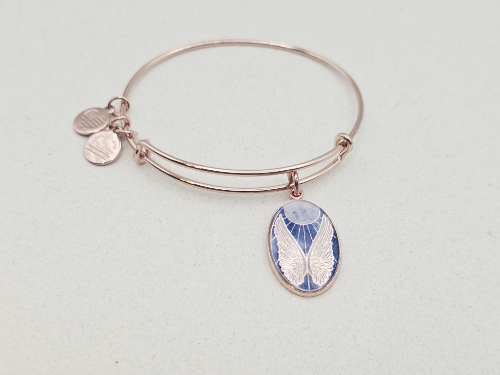 Alex and Ani GUARDIAN ANGEL CYBER MONDAY Shiny Rose Bangle 💕