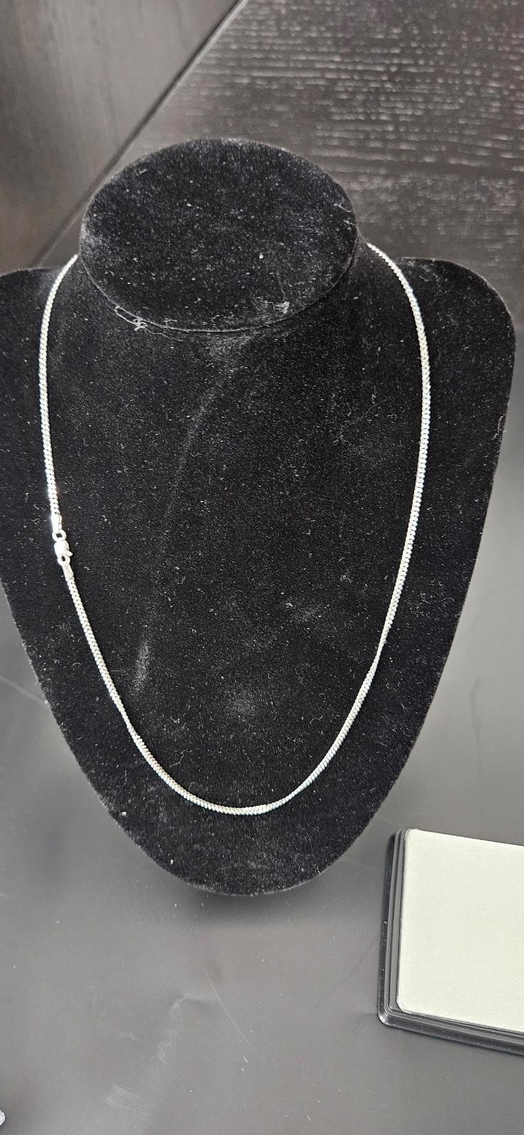 20in 1.9mm Dainty Italian Curb Necklace
