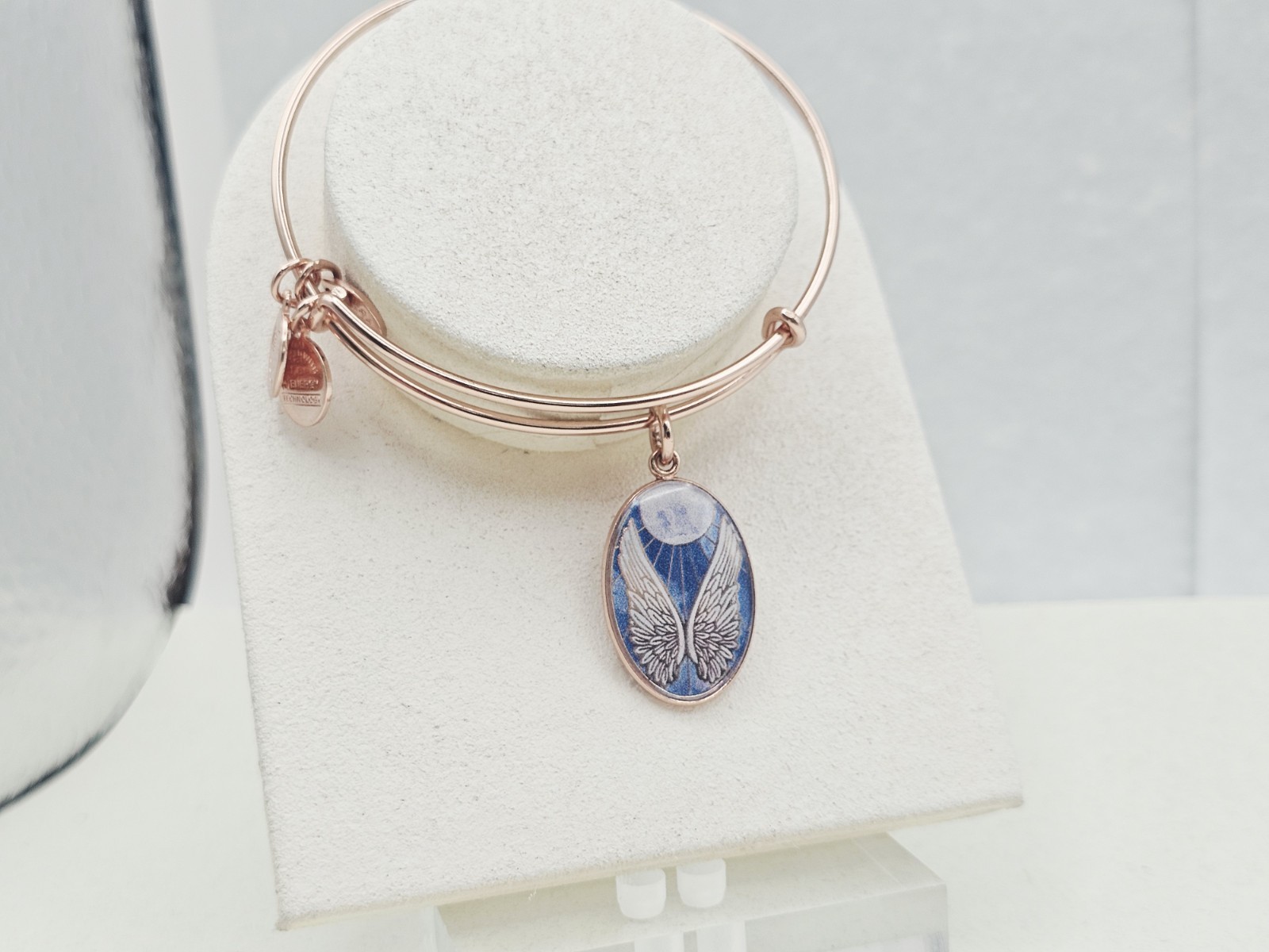 Alex and Ani GUARDIAN ANGEL CYBER MONDAY Shiny Rose Bangle 💕