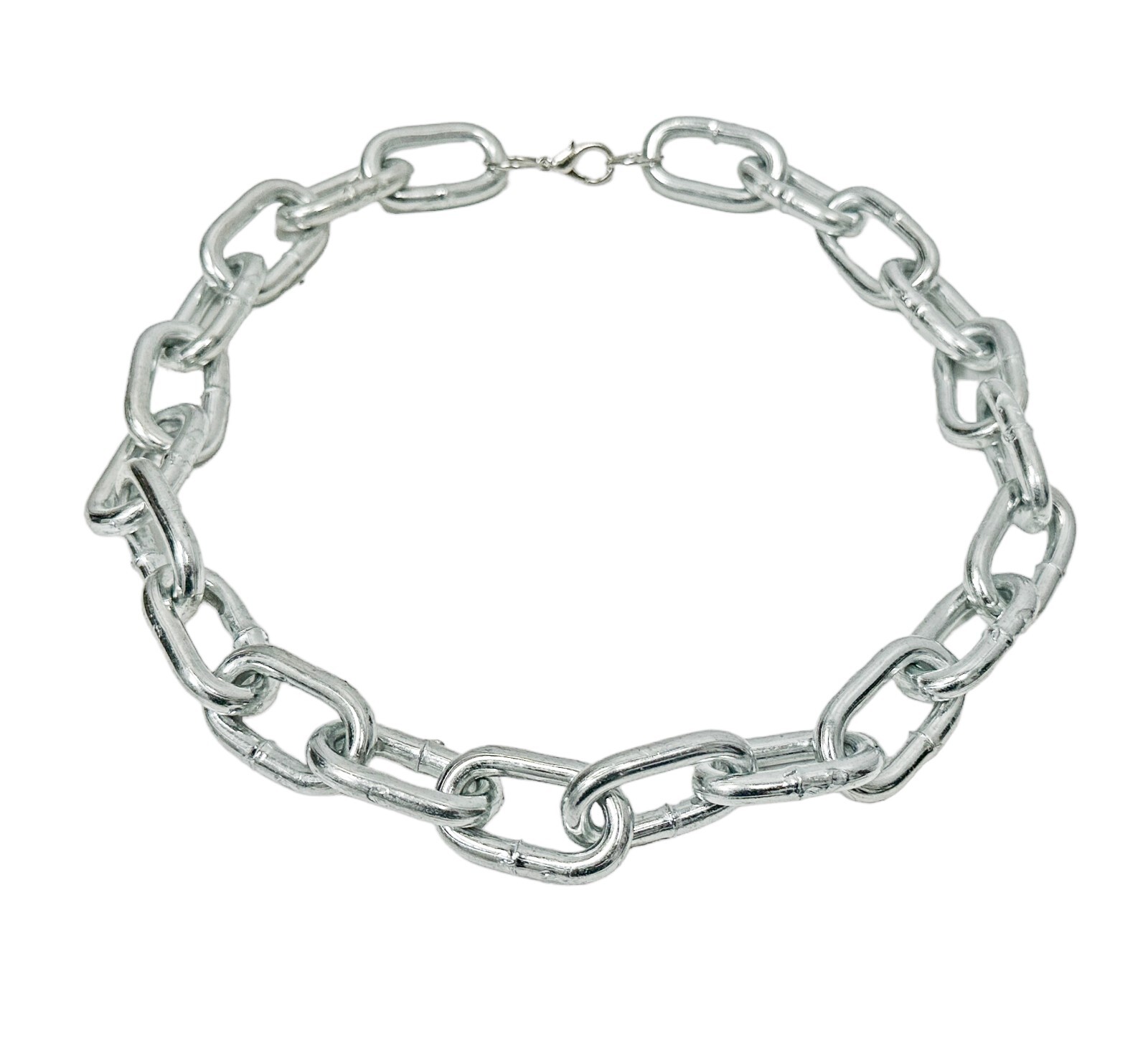 Heavy 6m thick Chain Square Link Chain Punk Cyber Rave Cyber Goth Necklace