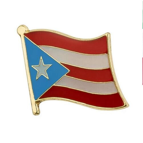 PUERTO RICO FLAG PIN 0.5″ Puerto Rican National Pride Lapel Tie Hat Pinback NEW