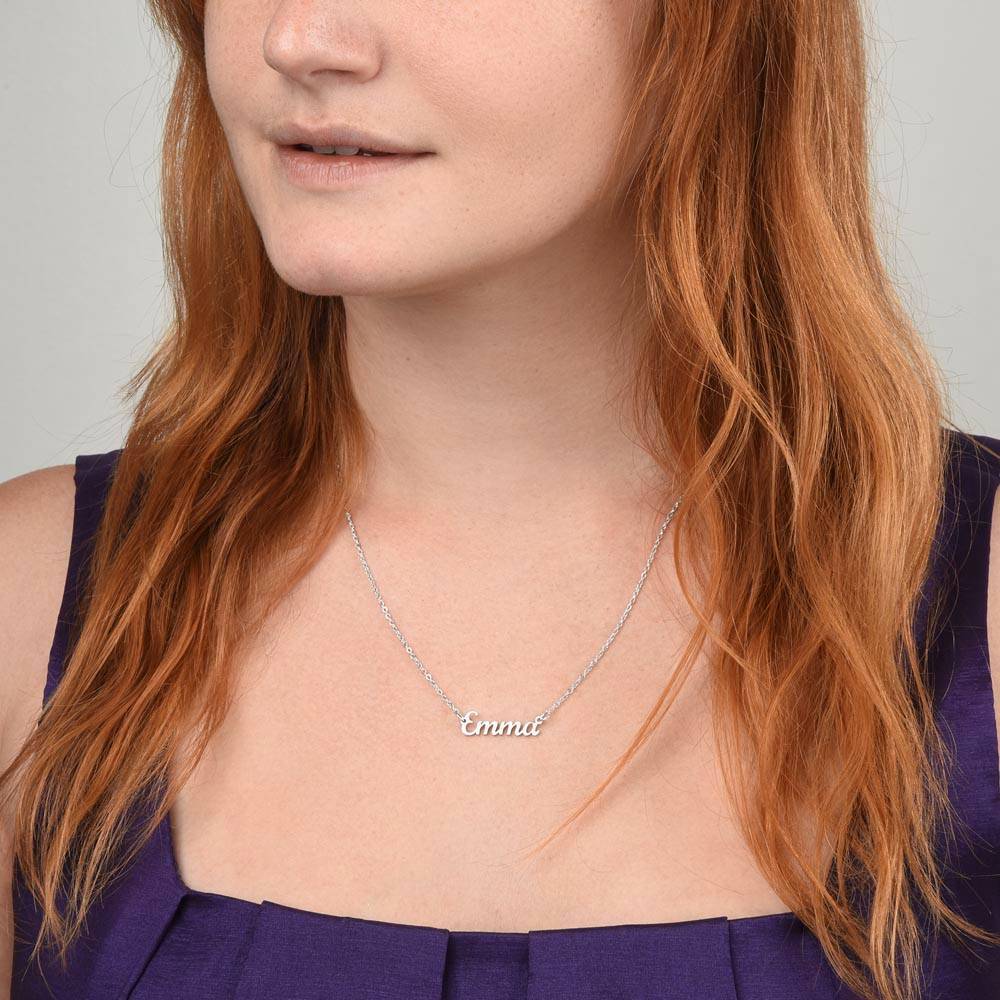 To My Girlfriend Necklace, Girlfriend Necklace From Boyfriend, Soulmate Gifts