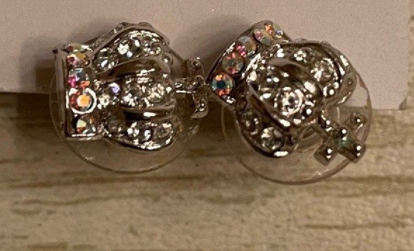 Vintage Y2K Juicy Couture Accessories: Charm Necklace, Earrings, Hair Claw Clip
