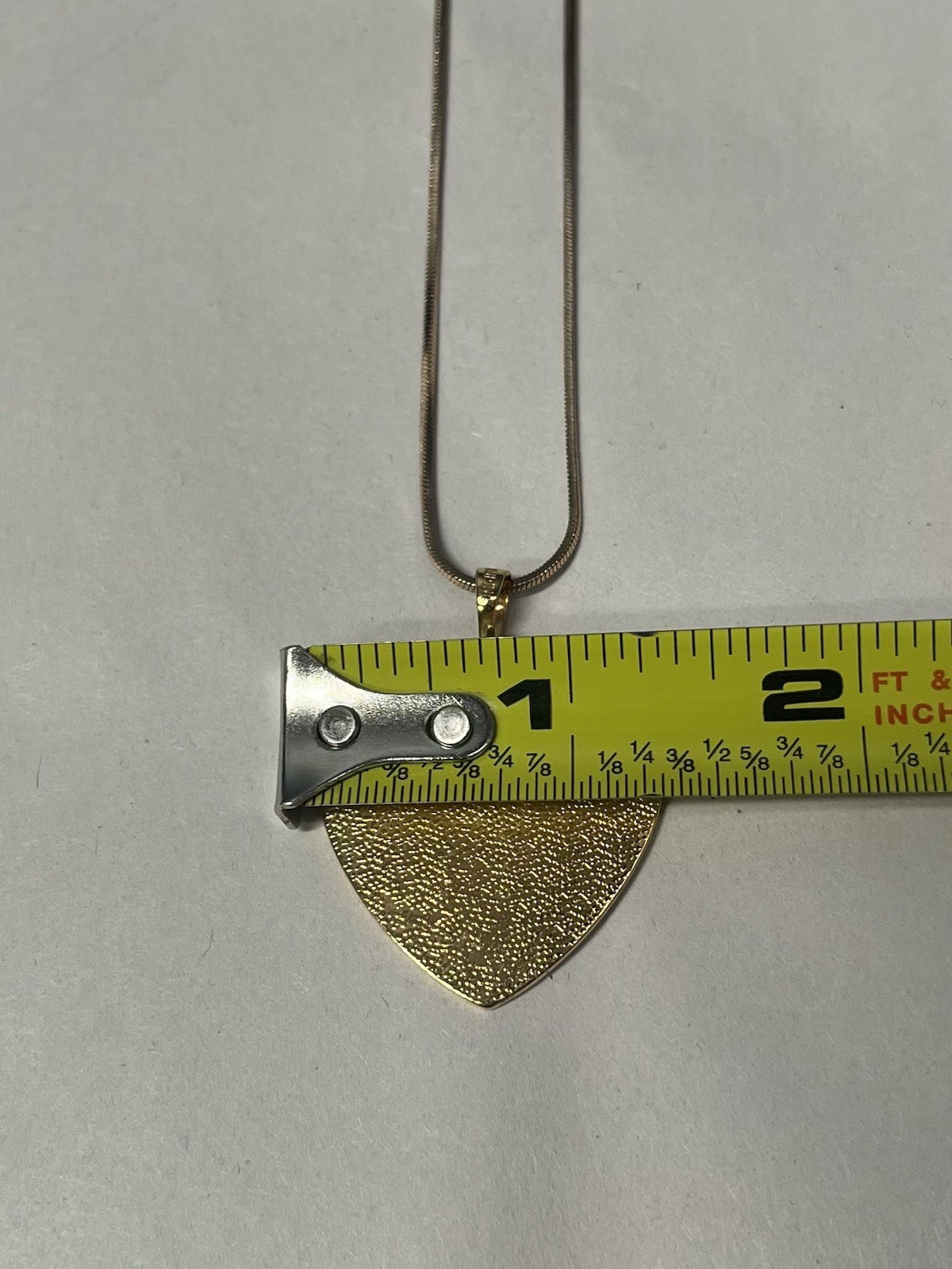 Xuping Gold Tone Allah Heart Pendant Arabic Islamic 18” Necklace
