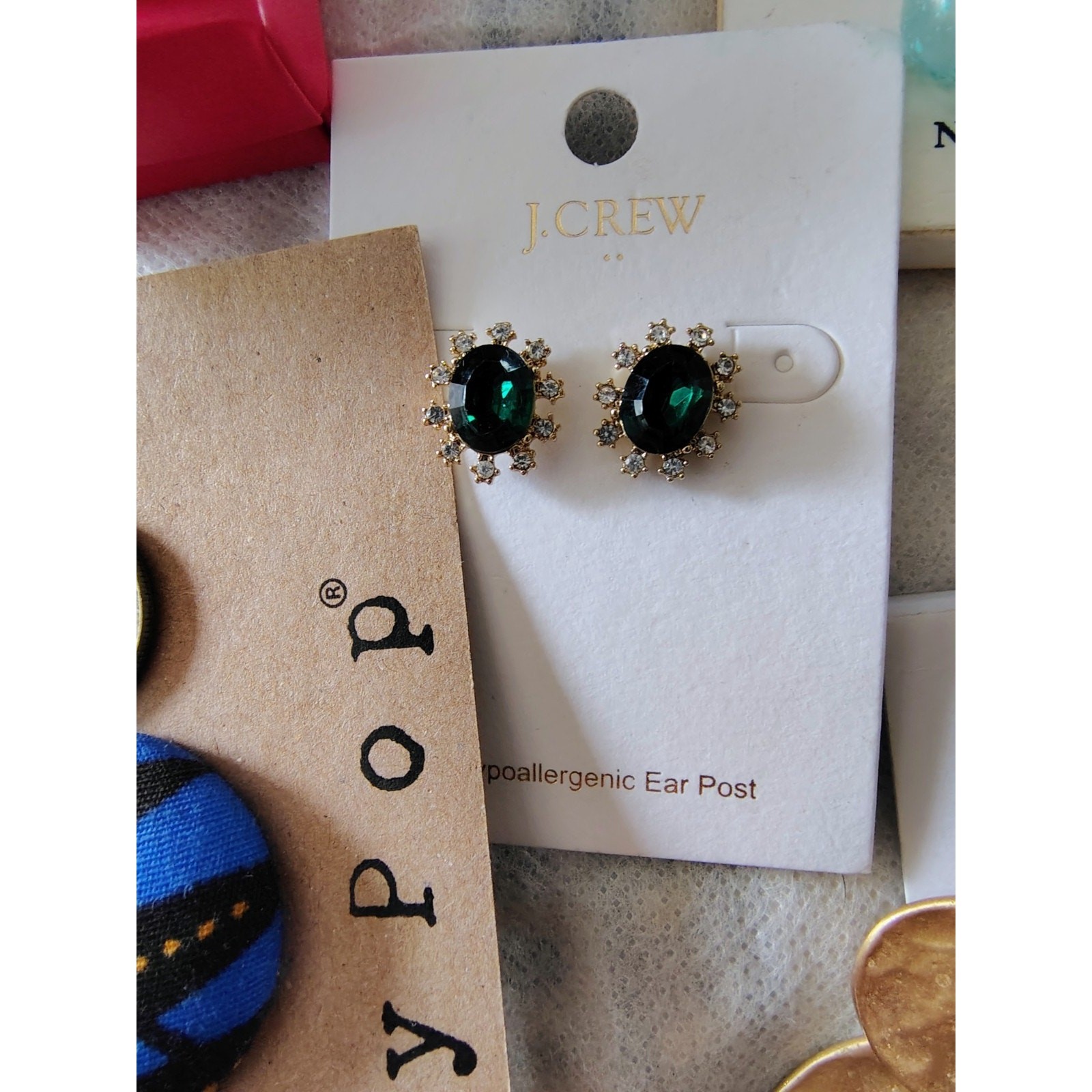 Earring Lot J Crew Pink Lily Croft & Barrow Studio1886 JoyPop Gift Set Bundle