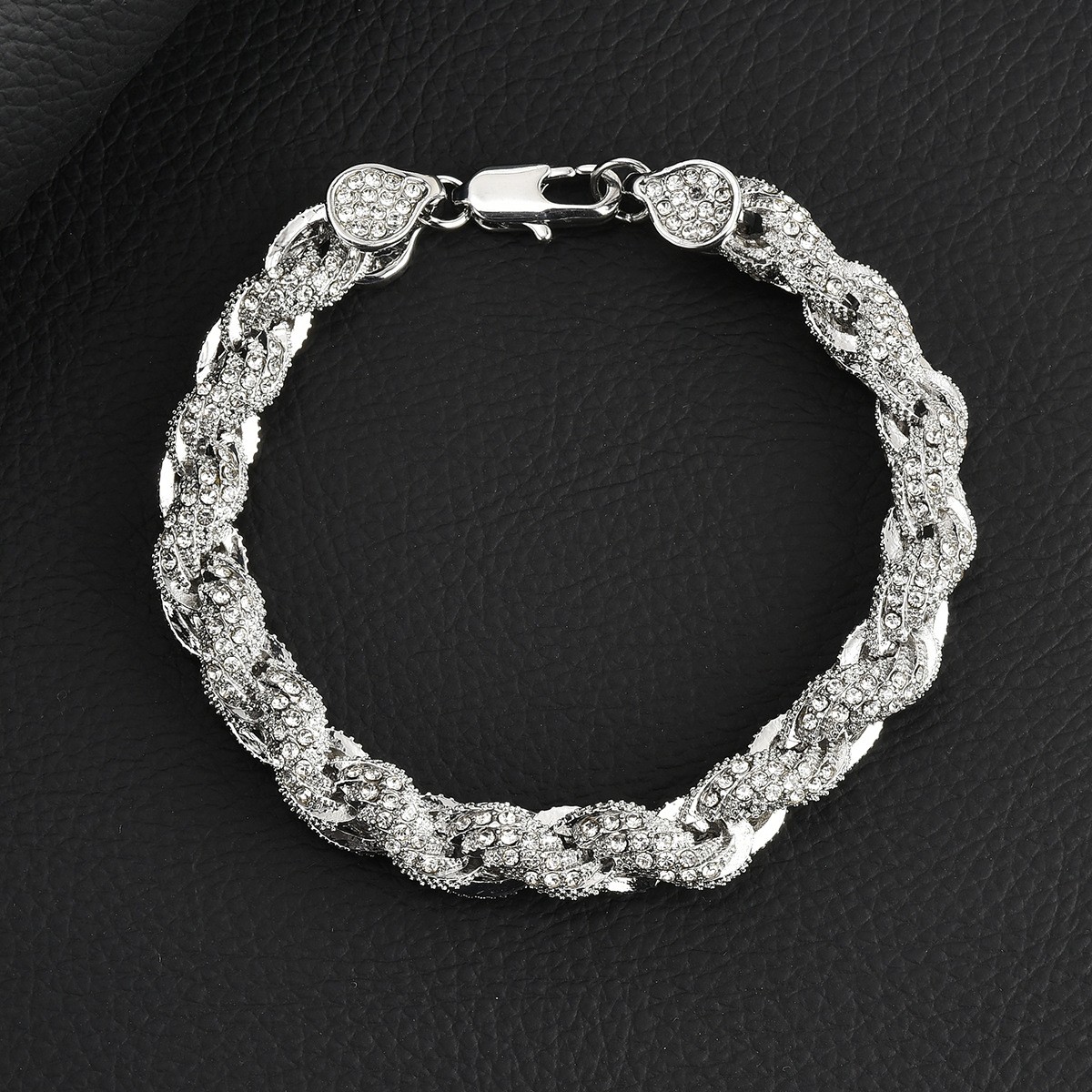 Gold Silver Stainless Twisted Rope Chain Necklace Unisex Bling Layering Choker