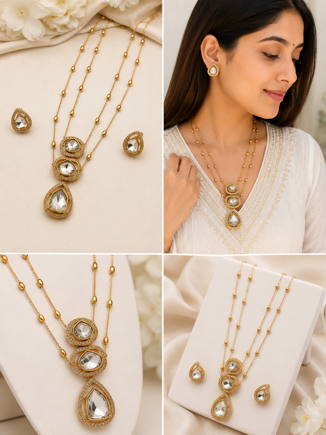 Indian Traditional Necklace | Ethnic Handmade Jewelry | Festival & Wedding 131