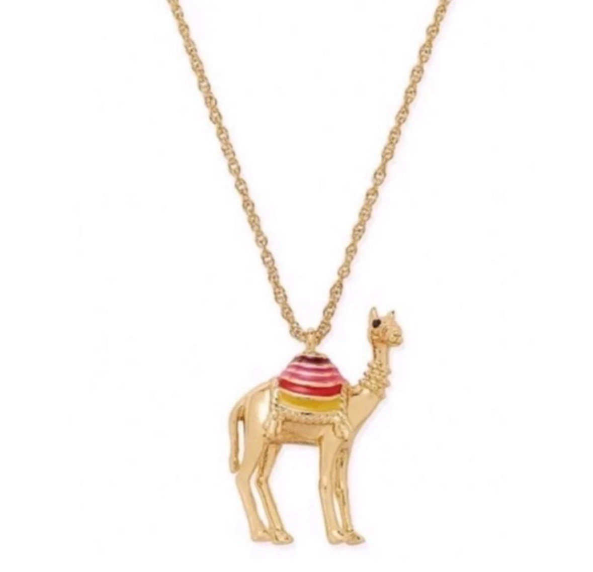 Kate Spade Spice Things Up Camel Pendant Necklace. New! $78 CUTE 🥰