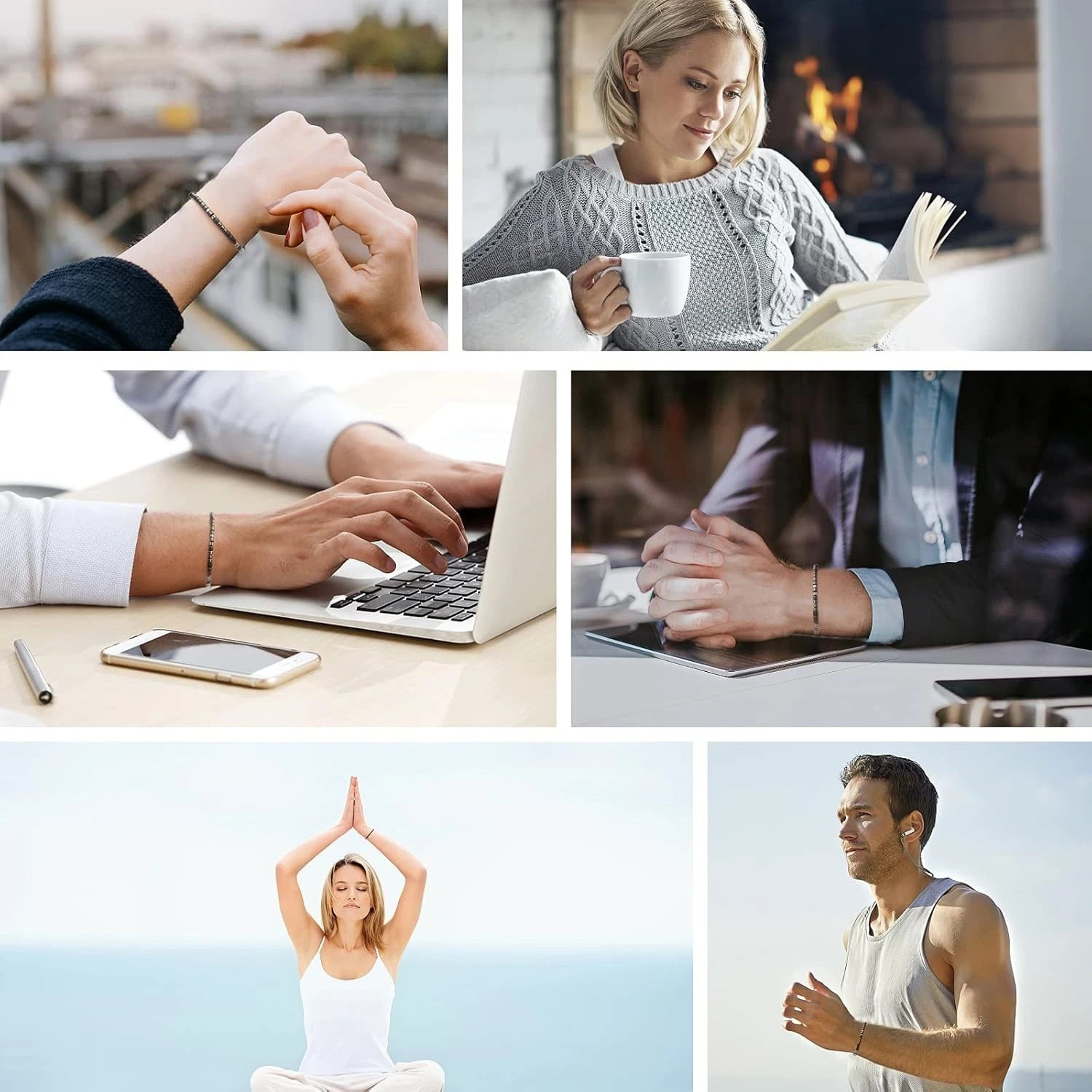Morse Code Bracelets for Women Men, String Bracelets, Inspirational Bracelets Gi