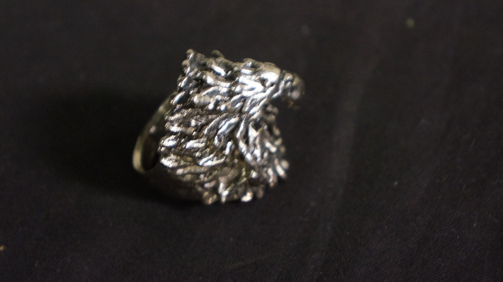 BIKER BASE METAL EAGLE RING #2