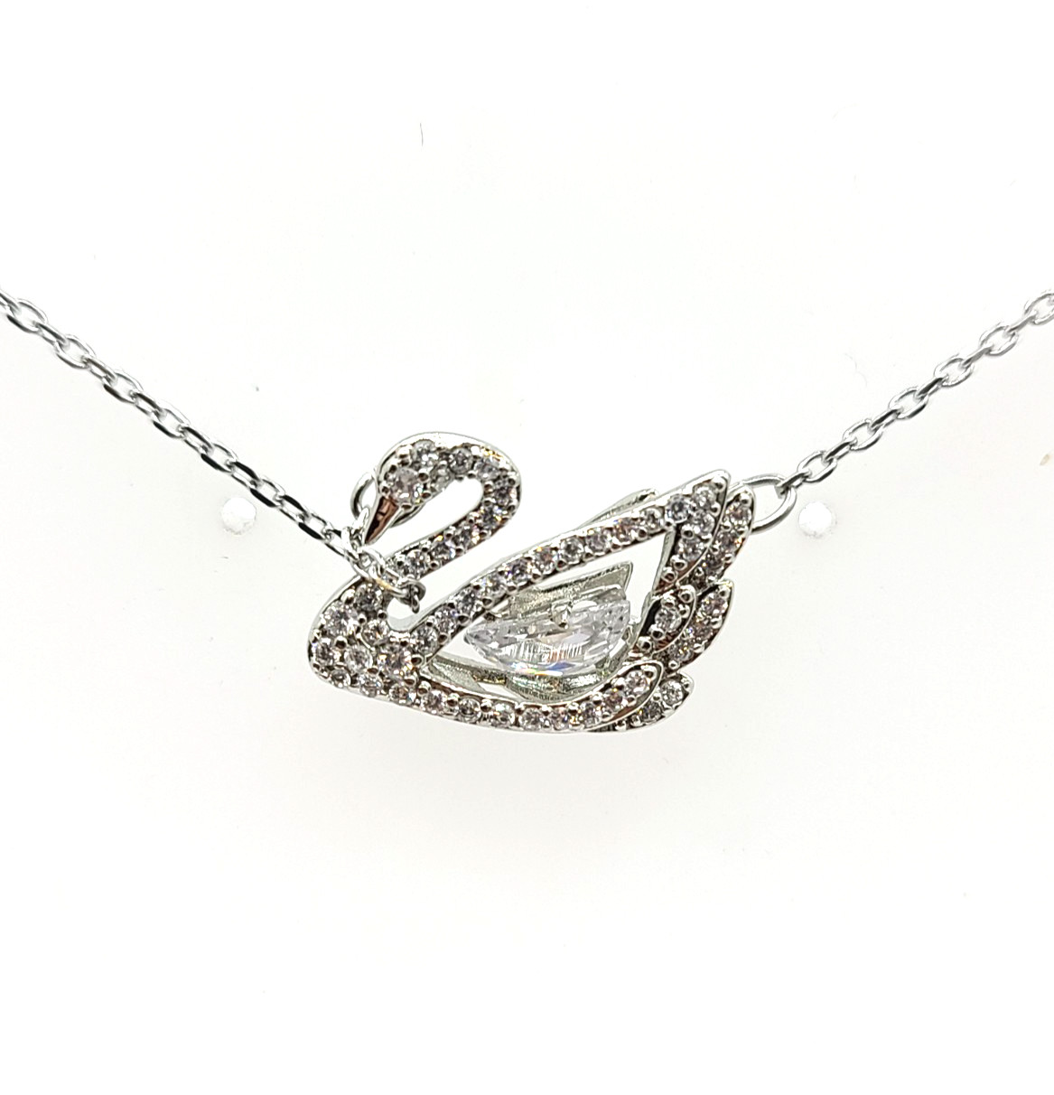 Swarovski Dancing Swan Necklace