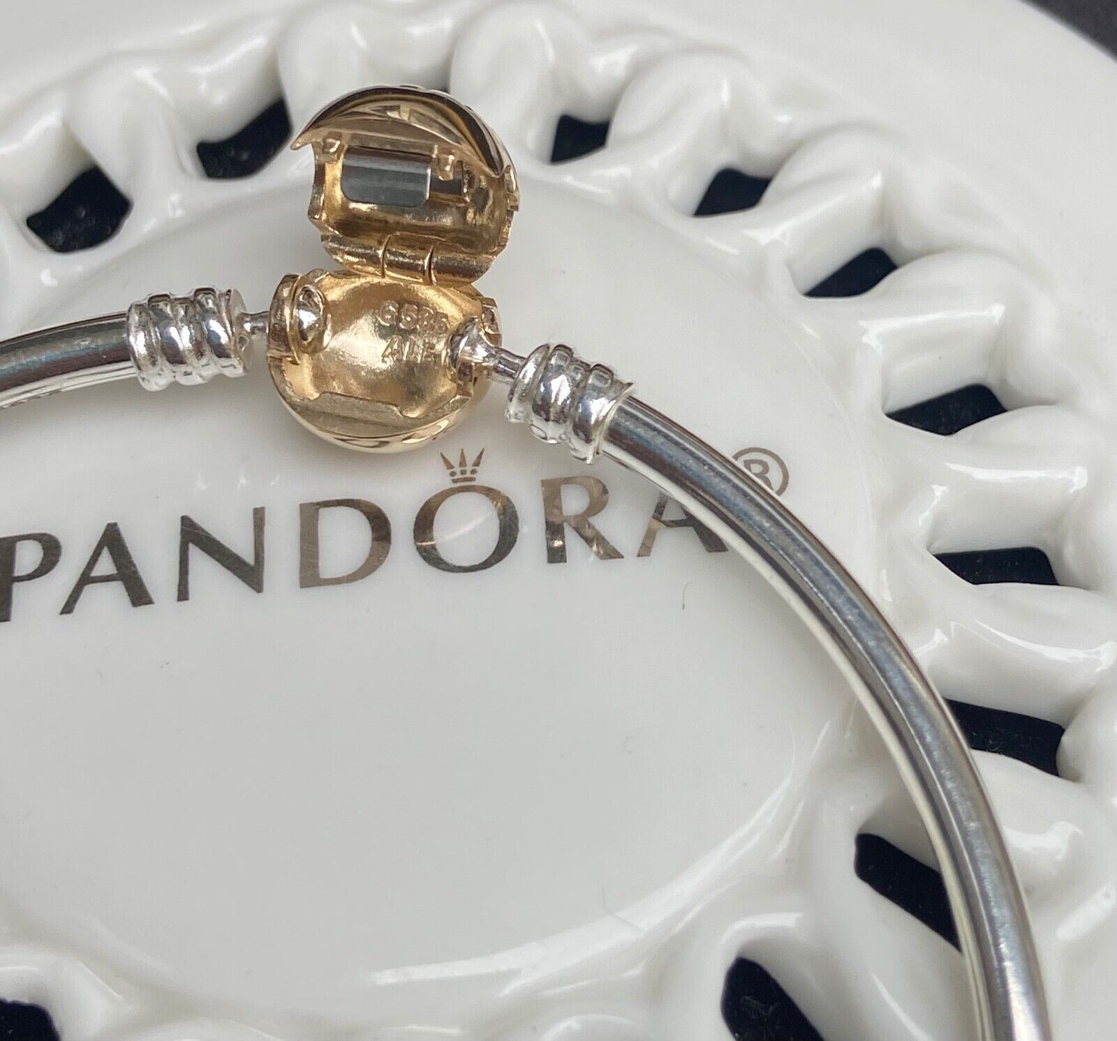 Authentic Pandora MOMENTS Bangle #590718