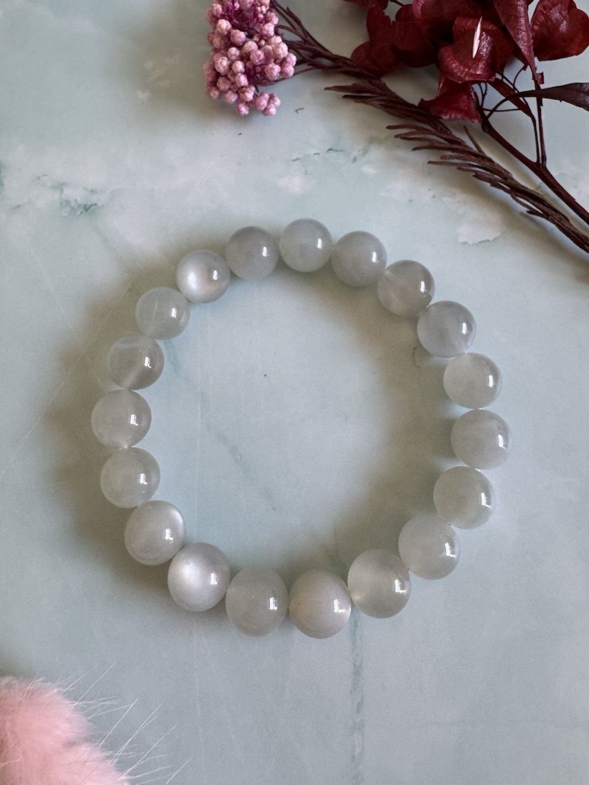 5A White Moonstone Bracelet