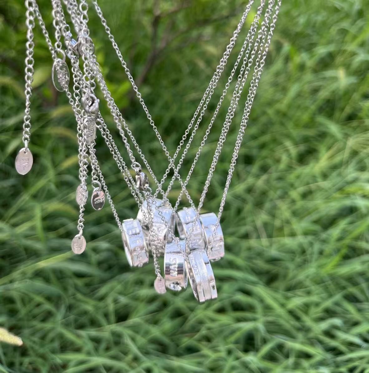 Kpop ENHYPEN Rings & Pendant Necklace