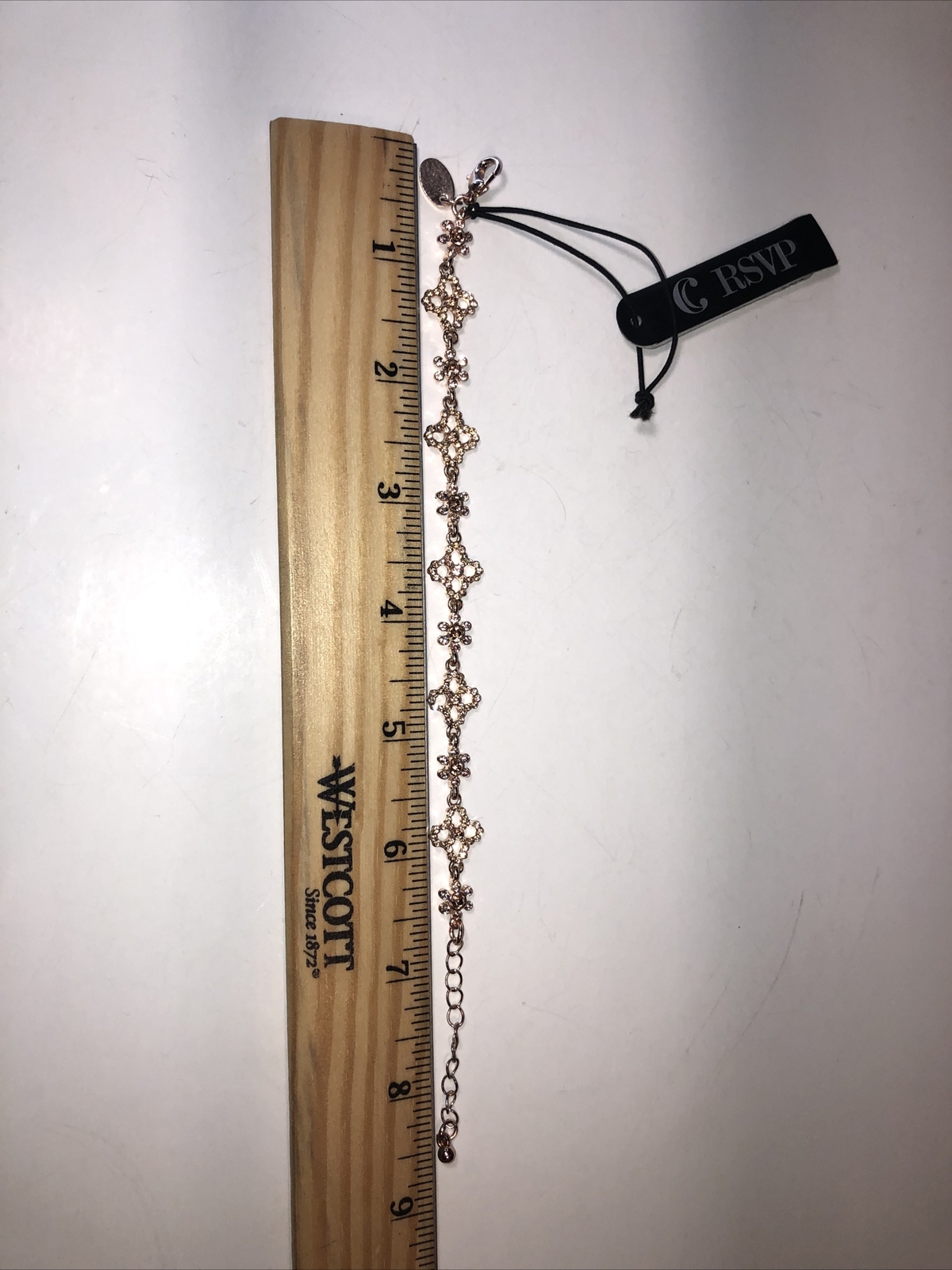 Rose Gold Tone Bracelet RSVP 6.5 – 8.5 Inches Brand New With Tags