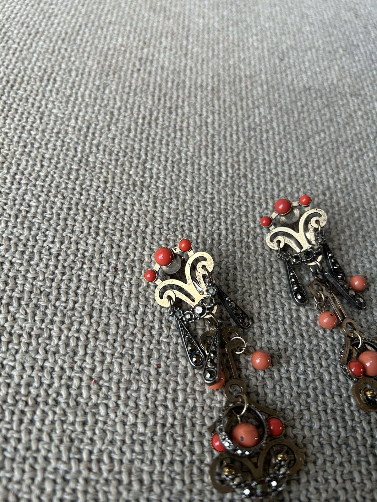 Lanvin Drop Clip Earrings
