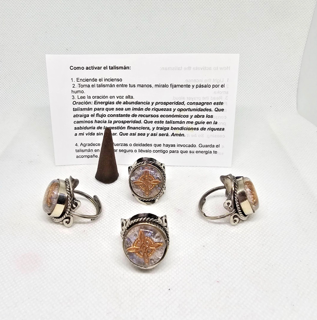 ANILLO DE BRUJA / WITCH’S RING PROTECCION CONTRA MAL DE OJO GUARDIA 1PC