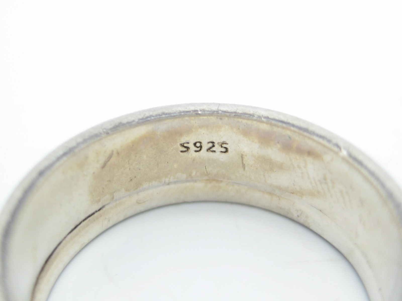 Sterling Silver 6.6mm Celestial Star Moon Themed Cutout Ring Size 6.5