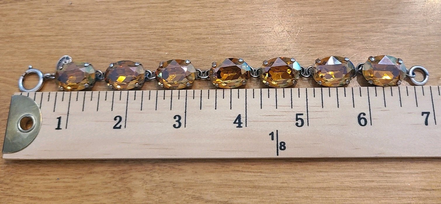 CATHERINE POPESCO Crystal Bracelet France La Vie Parisienne
