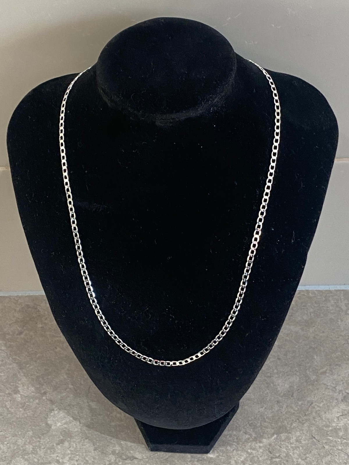 Silver Plated Necklace / Chain | 3mm | 22″ | 55cm (7g)