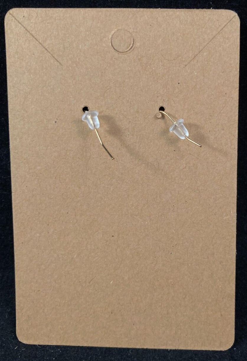 Astronaut Earrings – Dangle – Gold Hook – Handmade