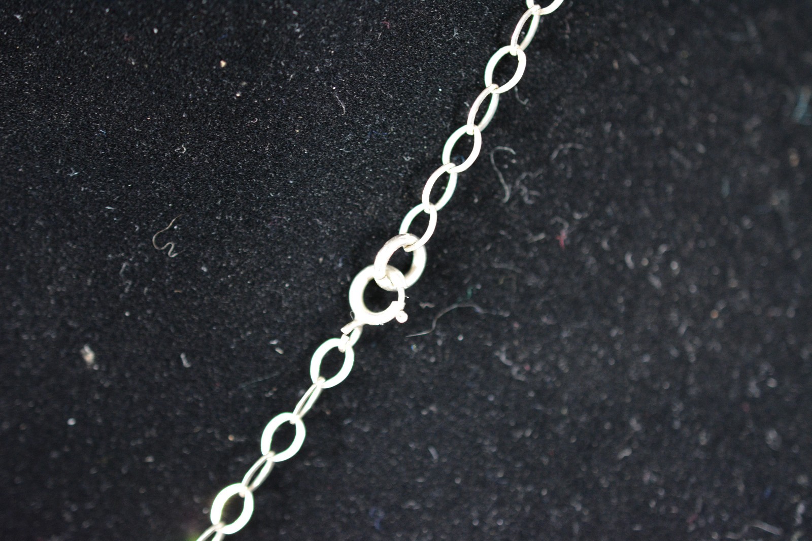 Stirling Silver .925 Butterfly Necklace 18″ 5 GRAMS
