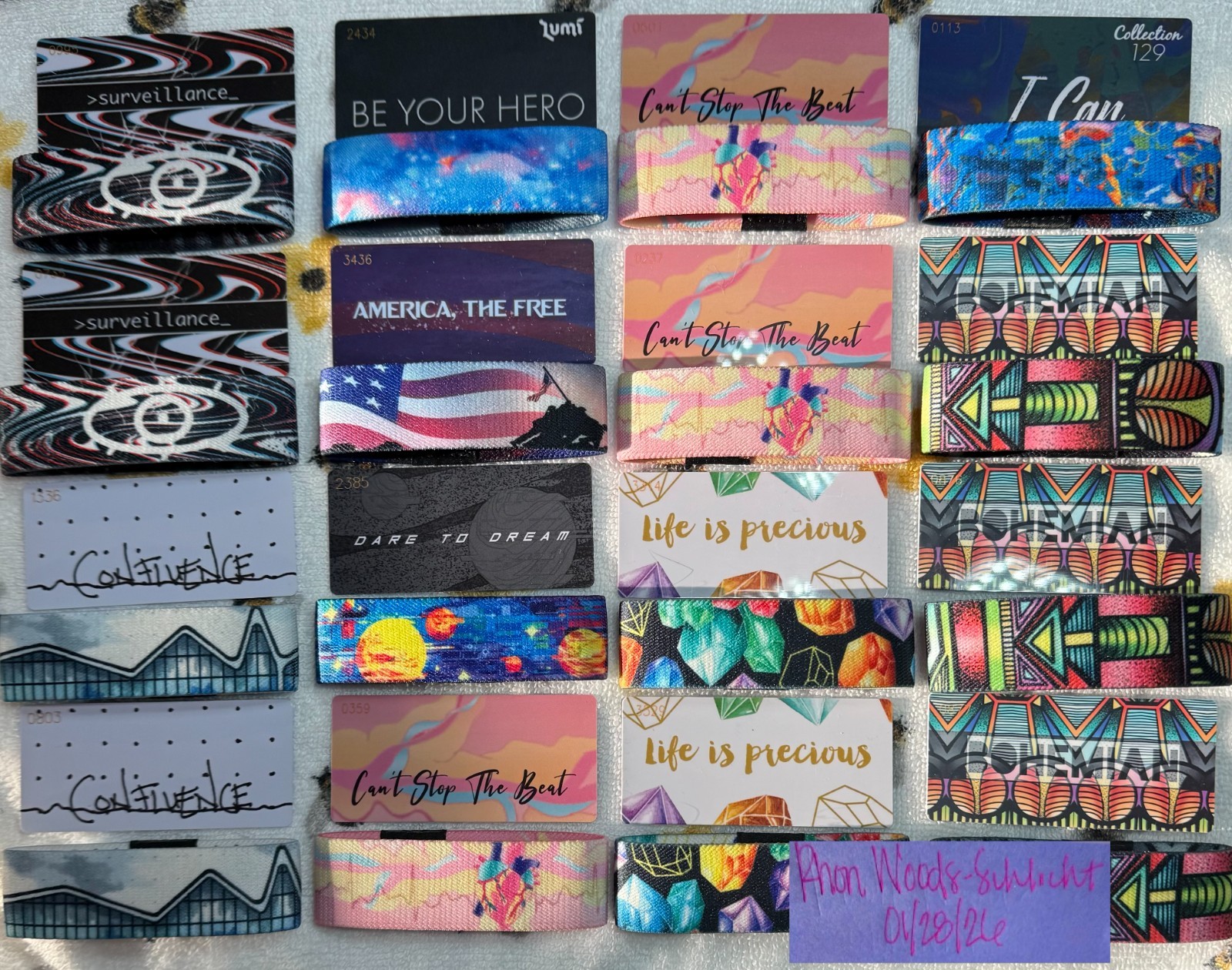 Zox Wristbands – NEW!