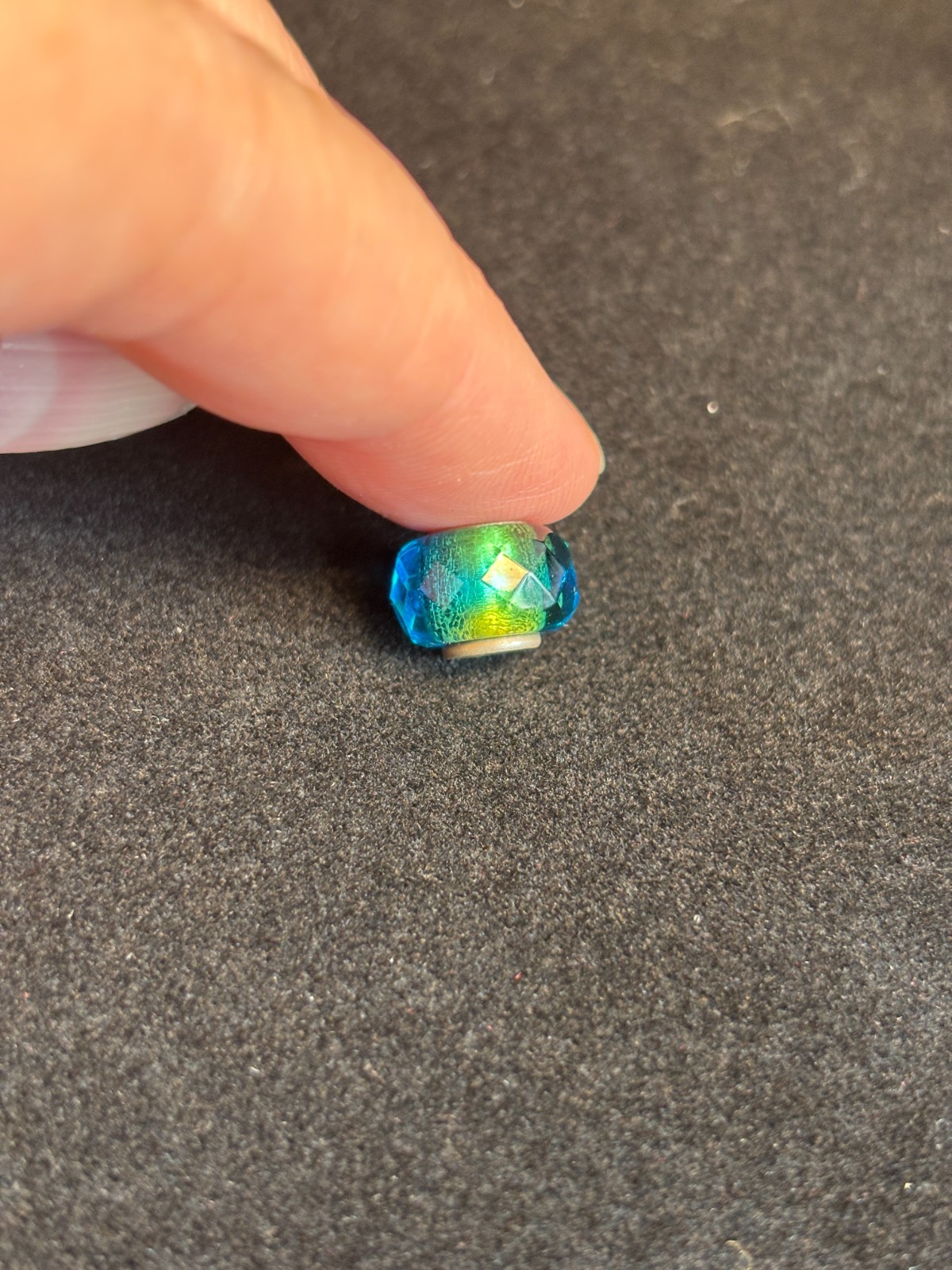Trollbeads – Retired Turquoise Prism