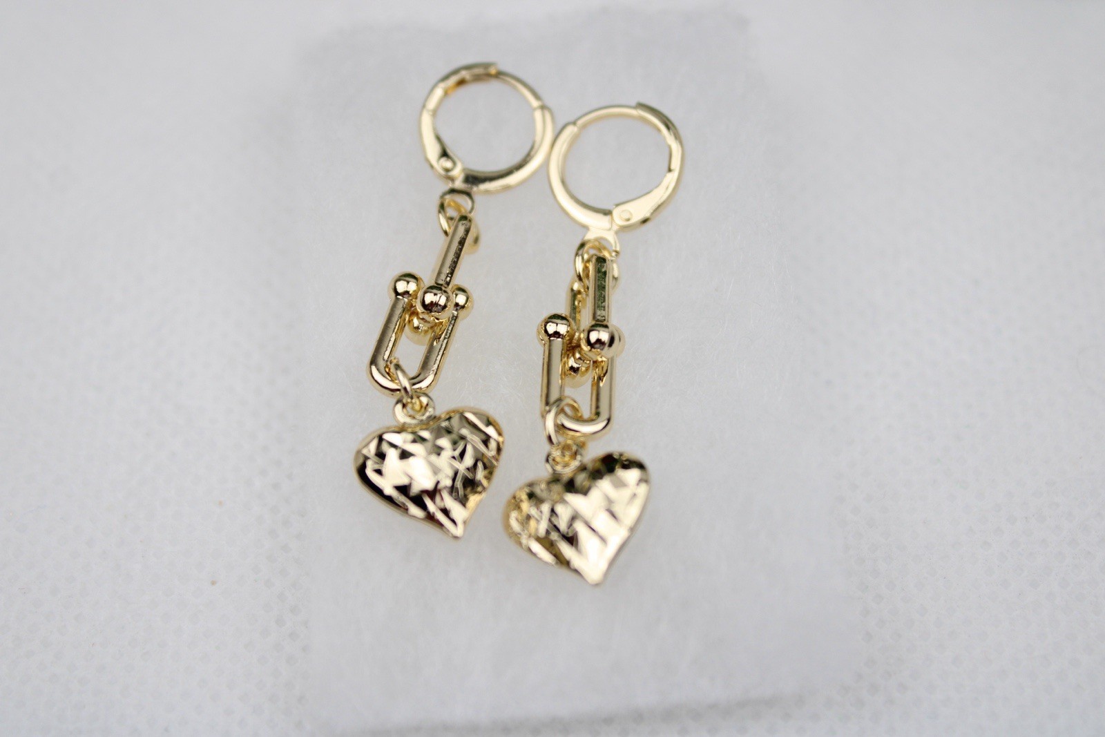 High Quality gold plated earrings/ Aretes En Oro Laminado De Buena Calidad