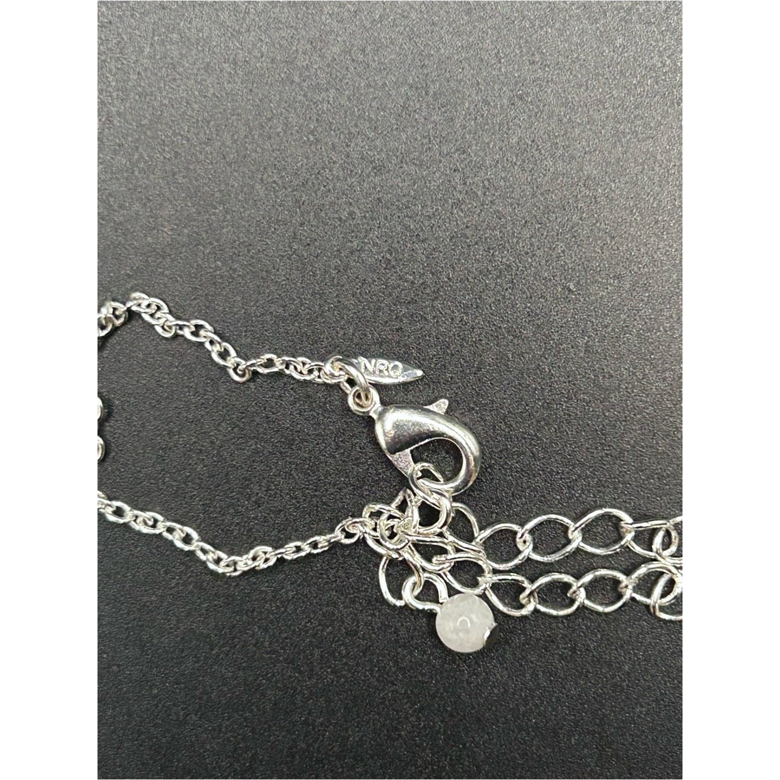 Hope Circle Silver-Tone Charm Necklace