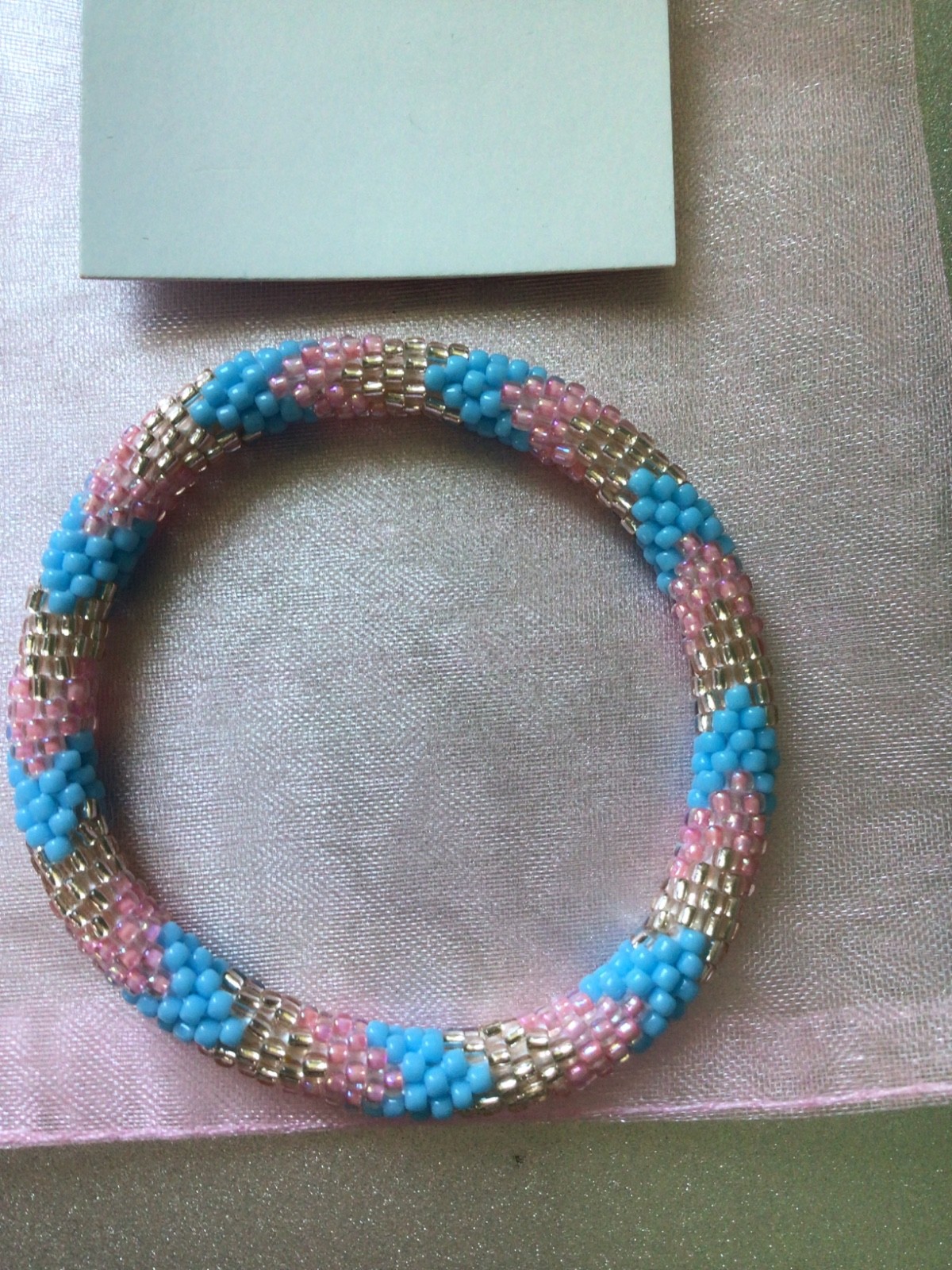 PINK & BLUE 7″ ROLL ON BRACELETS, 3 PCS