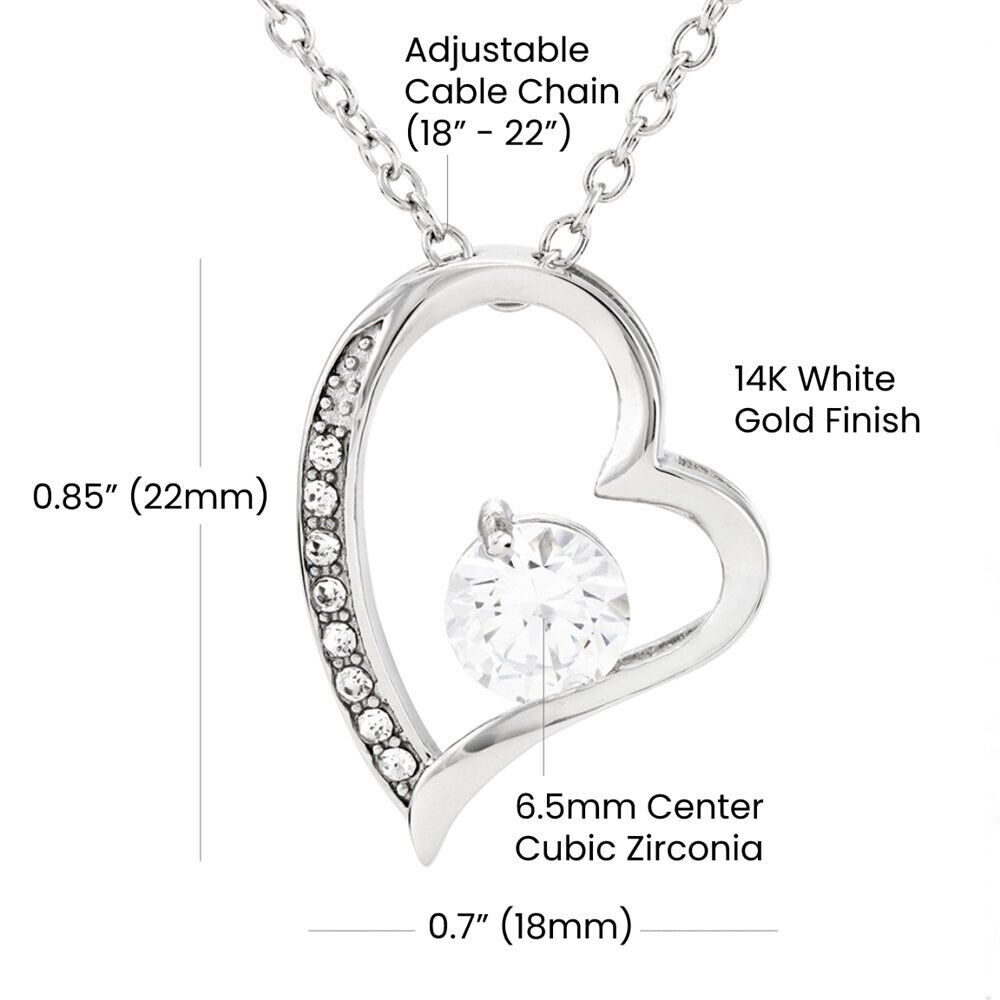To My Wife Necklace With Luxury Box, USA FREE Shipping, BUY NOW, ORIGINAL Design