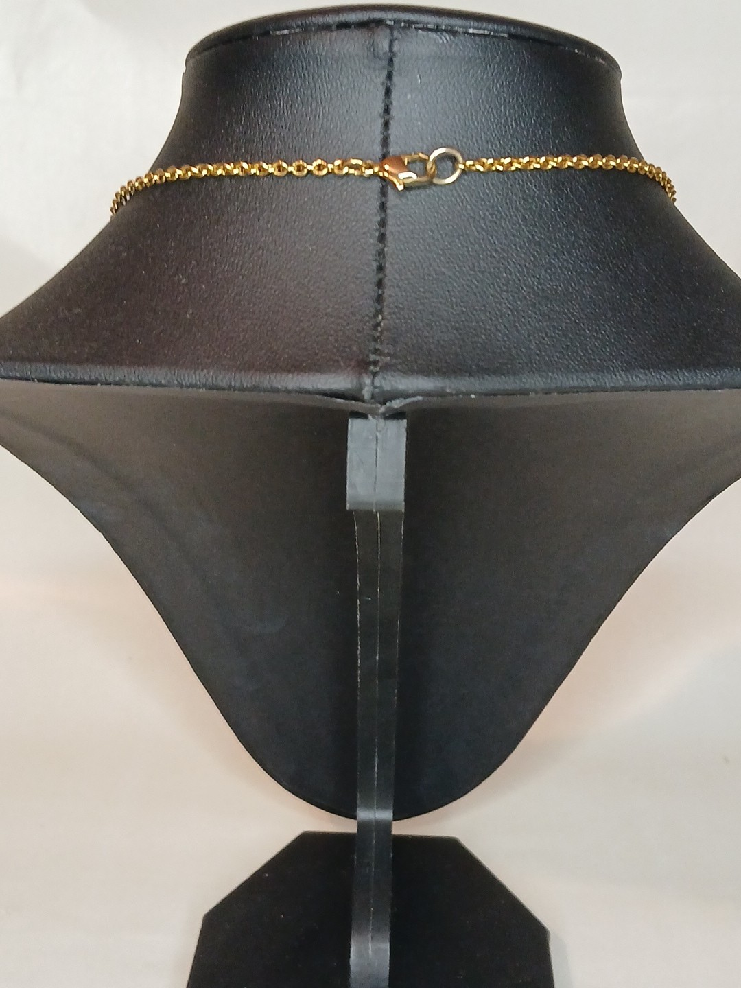 Gold Plated Brass Necklace With Cluster Seed Pearls Bridal Necklace 9.3 Grams