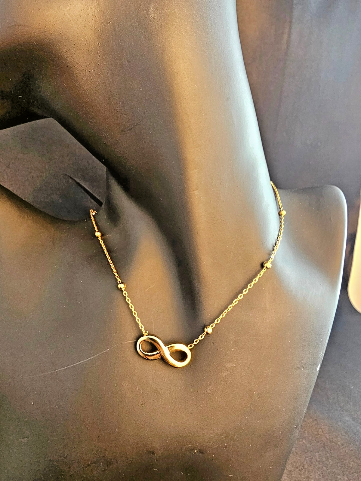 Ladies Girls Women Stainless Steel Infinity Necklace | Minimalist Necklace