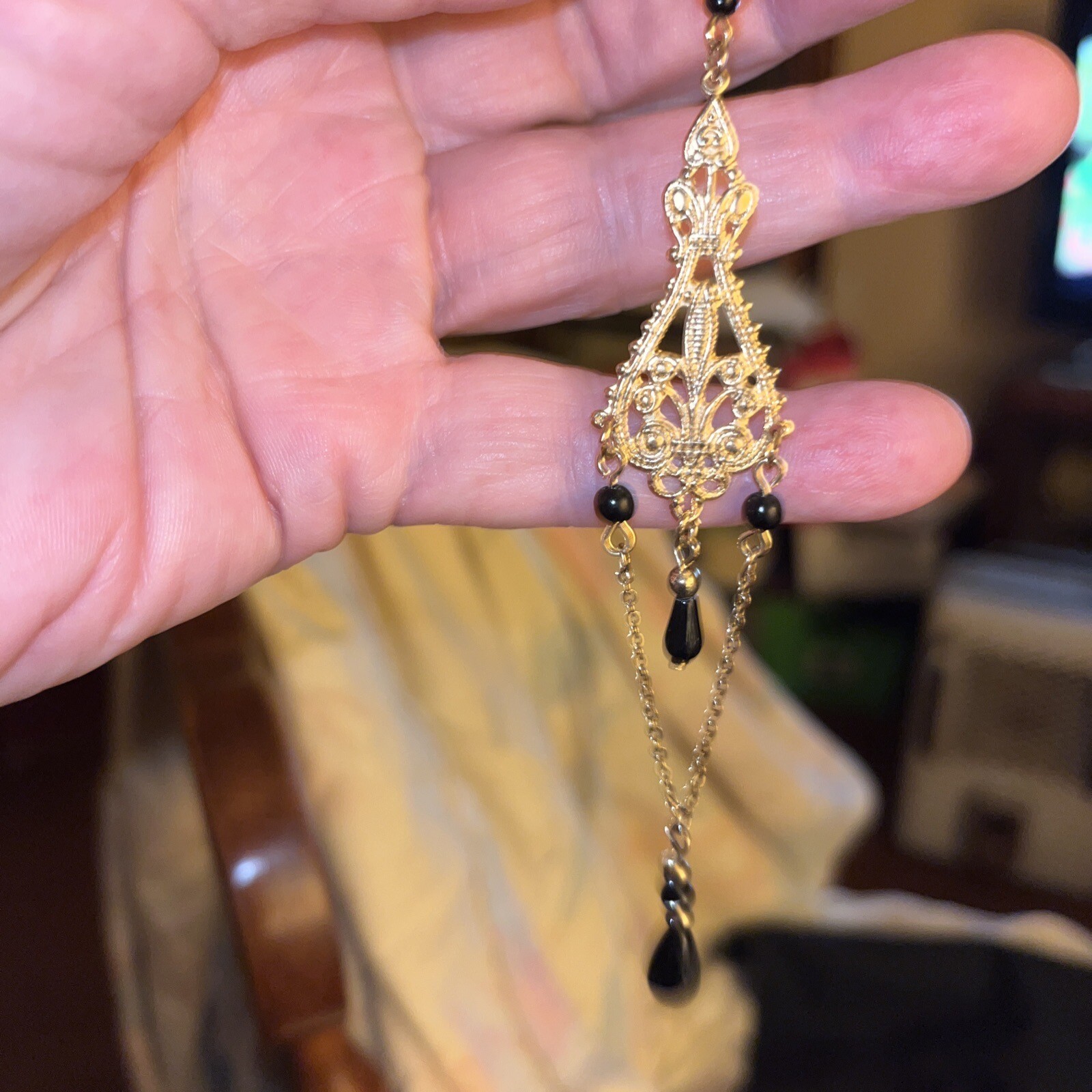2 Pair Of Long Hanging Earrings-NWOT