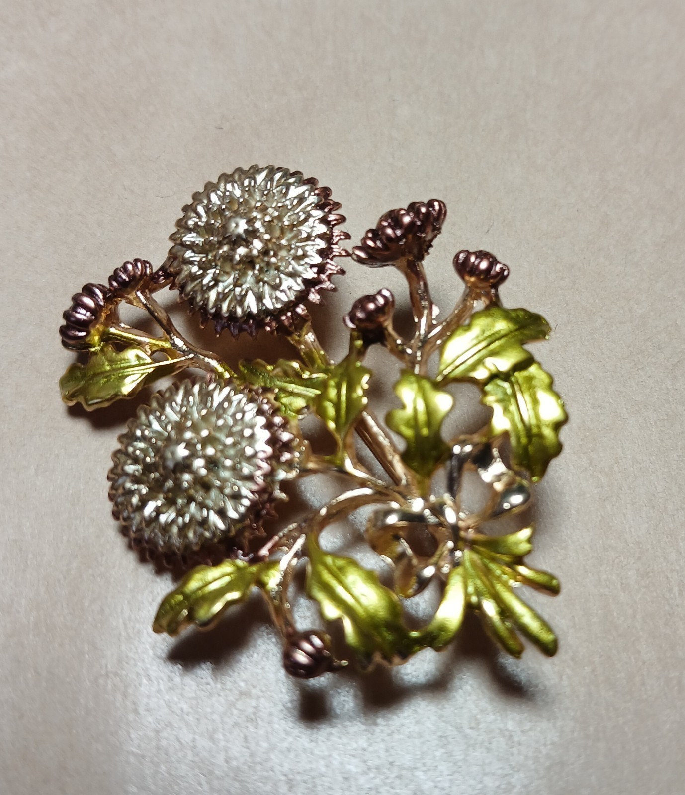 Beautiful Dandelion Brooch / Pin Gift Bag Included