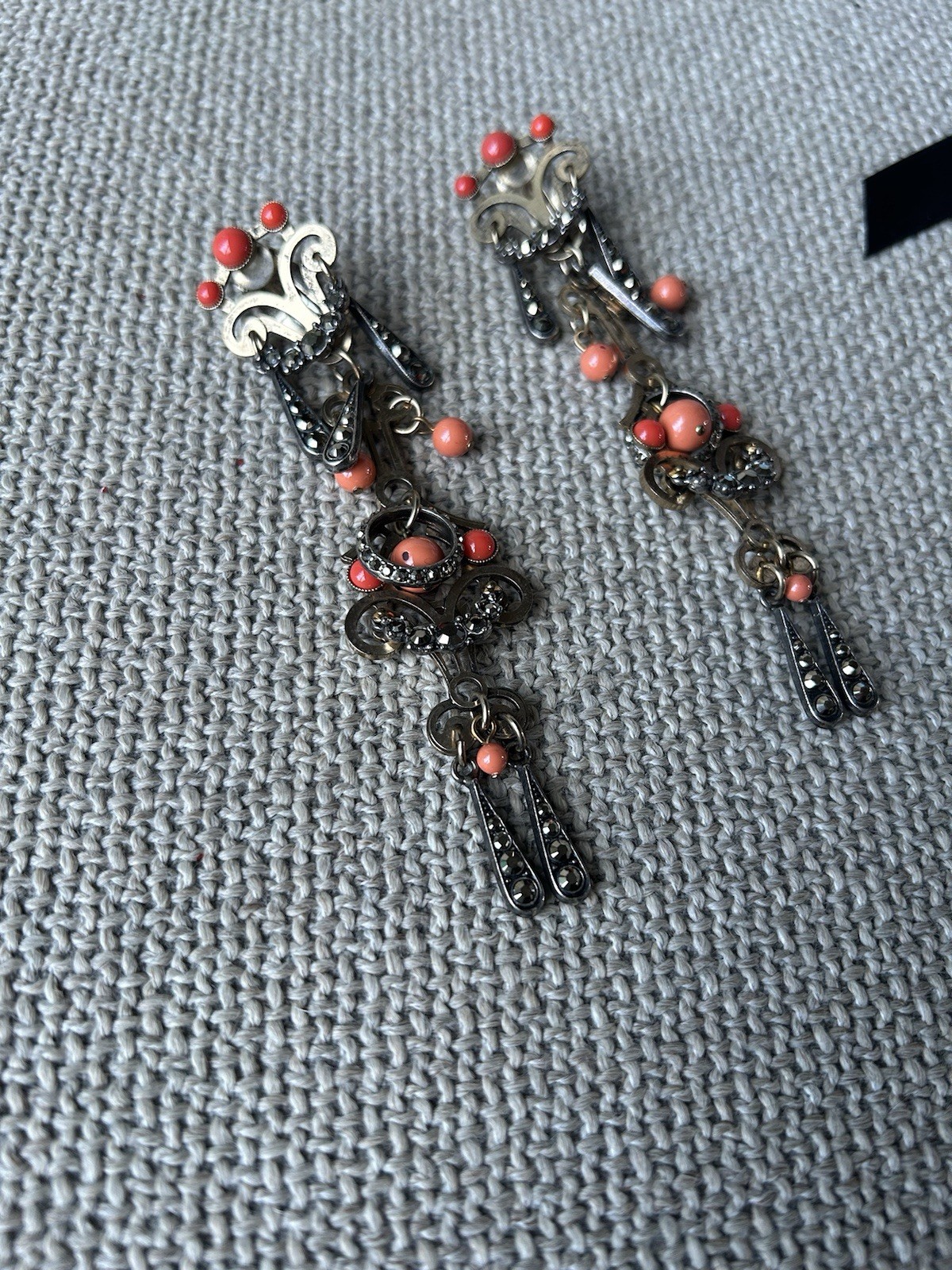 Lanvin Drop Clip Earrings