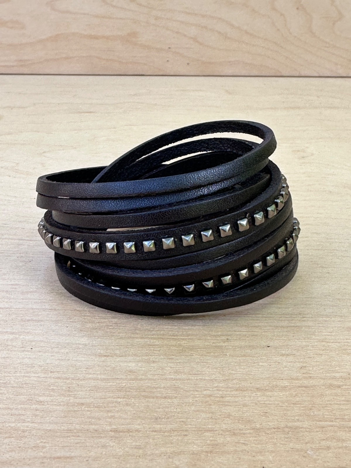 Wholesale Assorted Leather Bracelets 6 Pack Bulk Lot Boutique Reseller Vendor