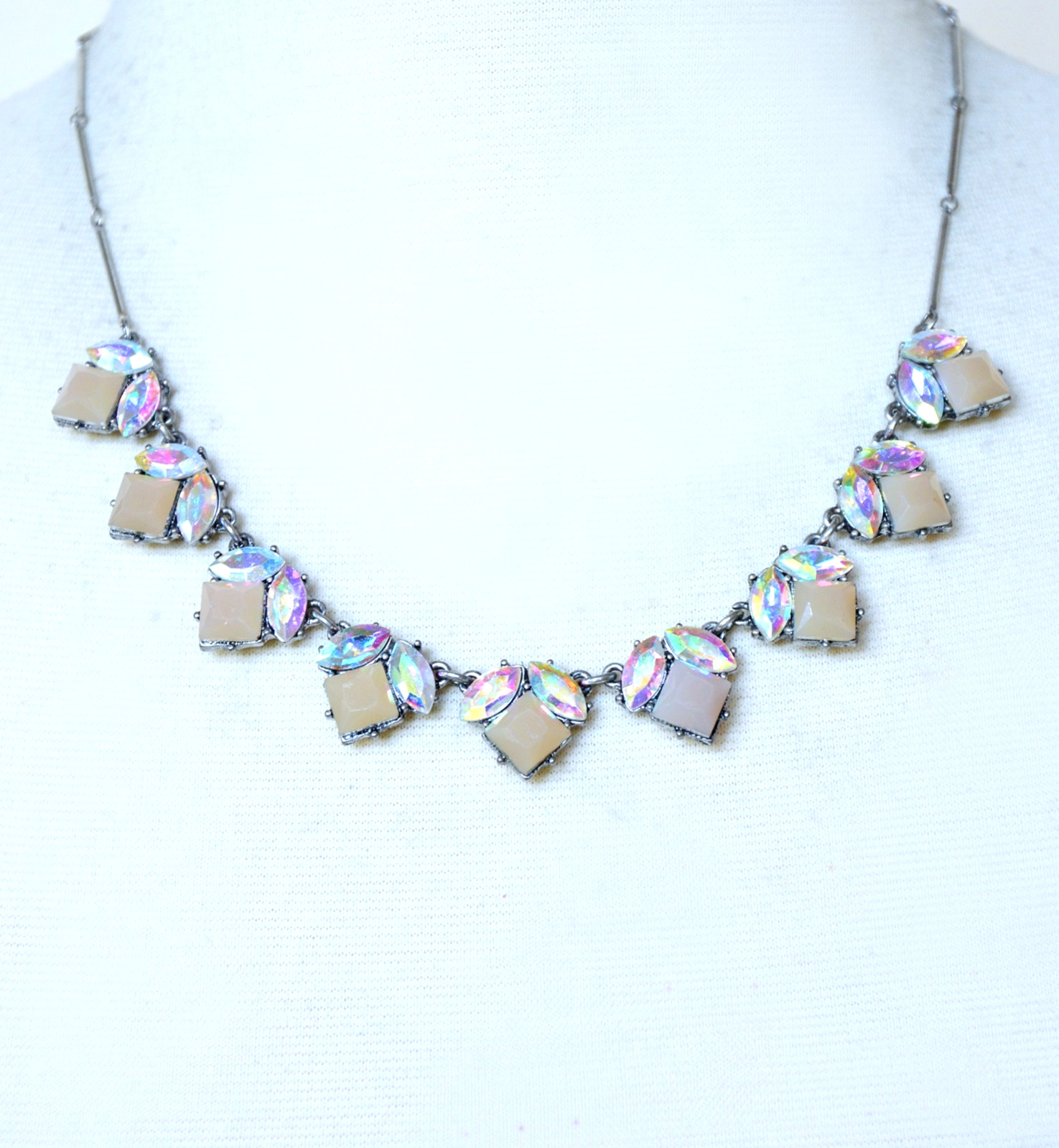 Party necklace, Necklace, Bridsmaid necklace, Bib necklace, Wedding necklace