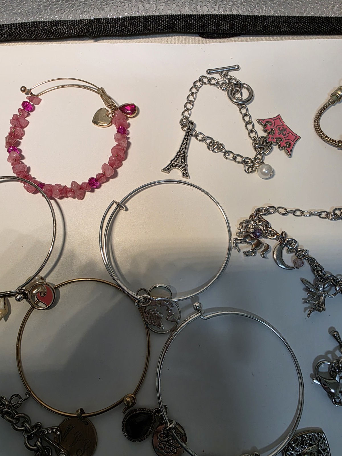 Bracelet Lot Costume Fashion Charm Bracelets Vintage To Now Mixed Materials