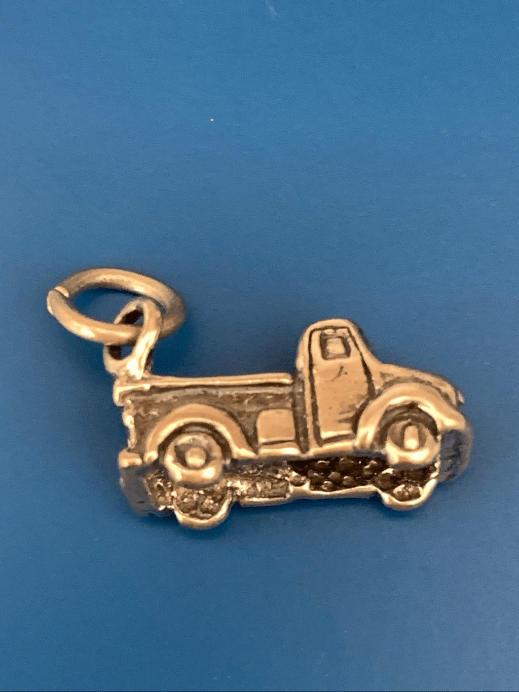 .925 Truck Sterling Silver Jewelry Charm #transportation #truck