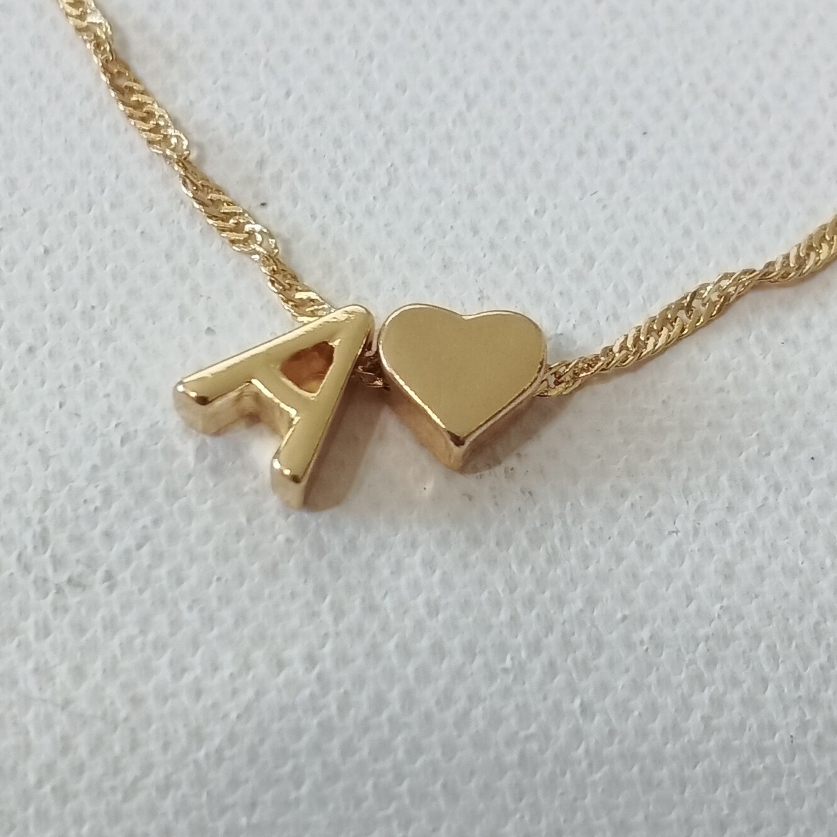 Women brass plated gold chain link 8 in