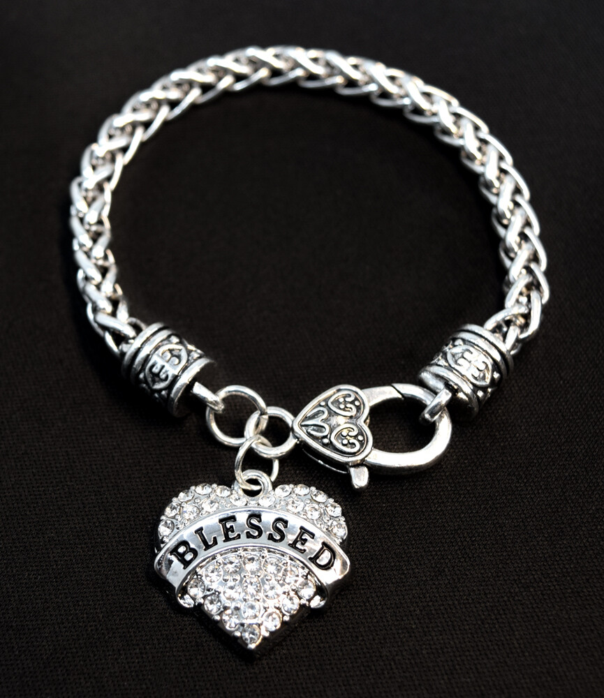 BLESSED Heart Bracelet – Item SB-Blessed