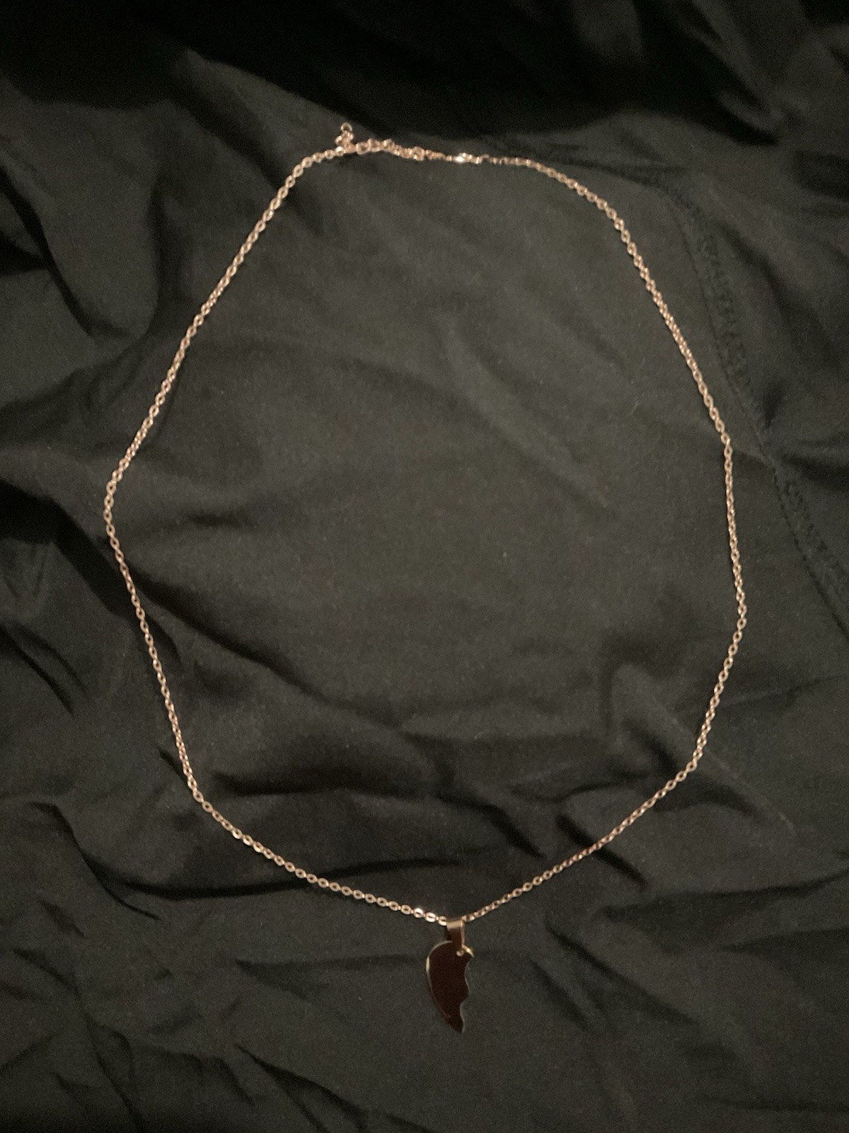 Cadena De Corazón Para Parejas De Color Rosado